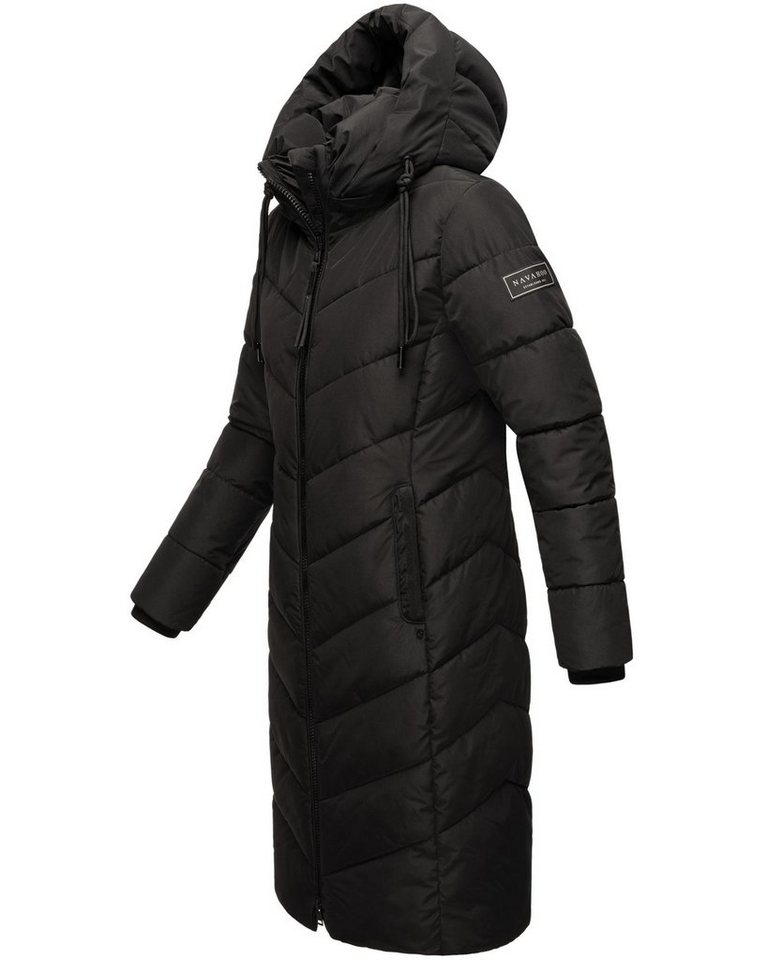 Navahoo Steppmantel Sahnekatzii XIV Schicker Wintermantel mit kuschlig warm  wattiertem Kragen, Super modische, warme und stilvolle Damen Winter  Stepp-Jacke