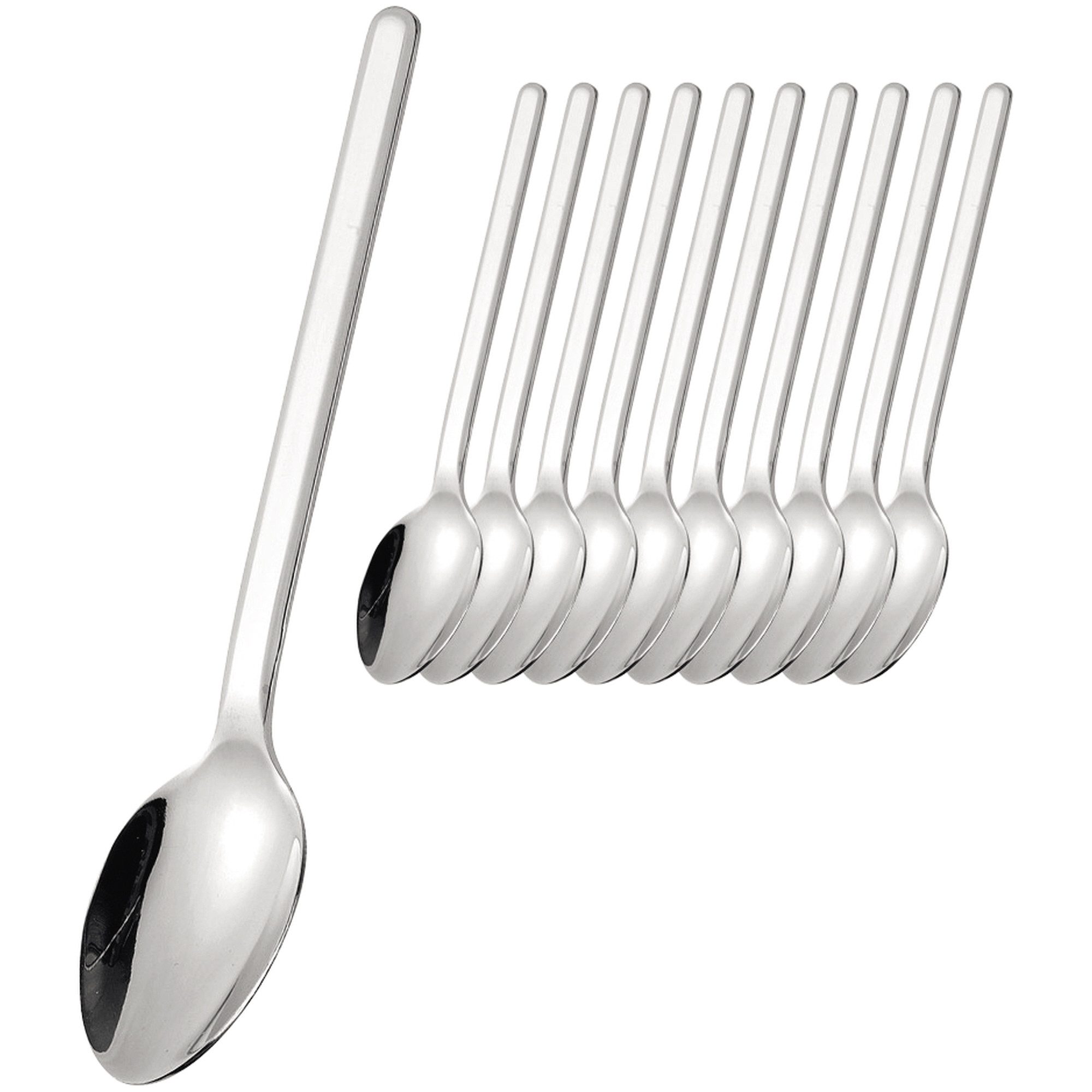 Esmeyer Geschirr-Set Kaffeelöffel Bettina 250-09 14,3cm Edelstahl silber 12 Stück