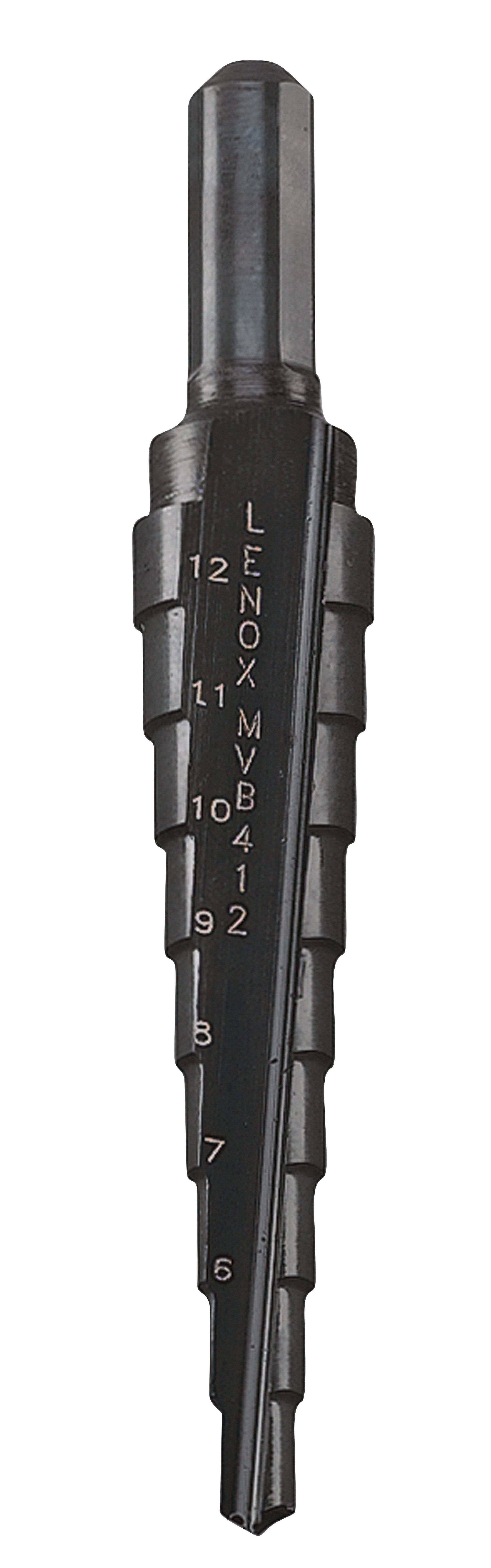 Lenox Stufenbohrer 30960MVB412 Stufenbohrer 4-12mm, (1-tlg) metrisch
