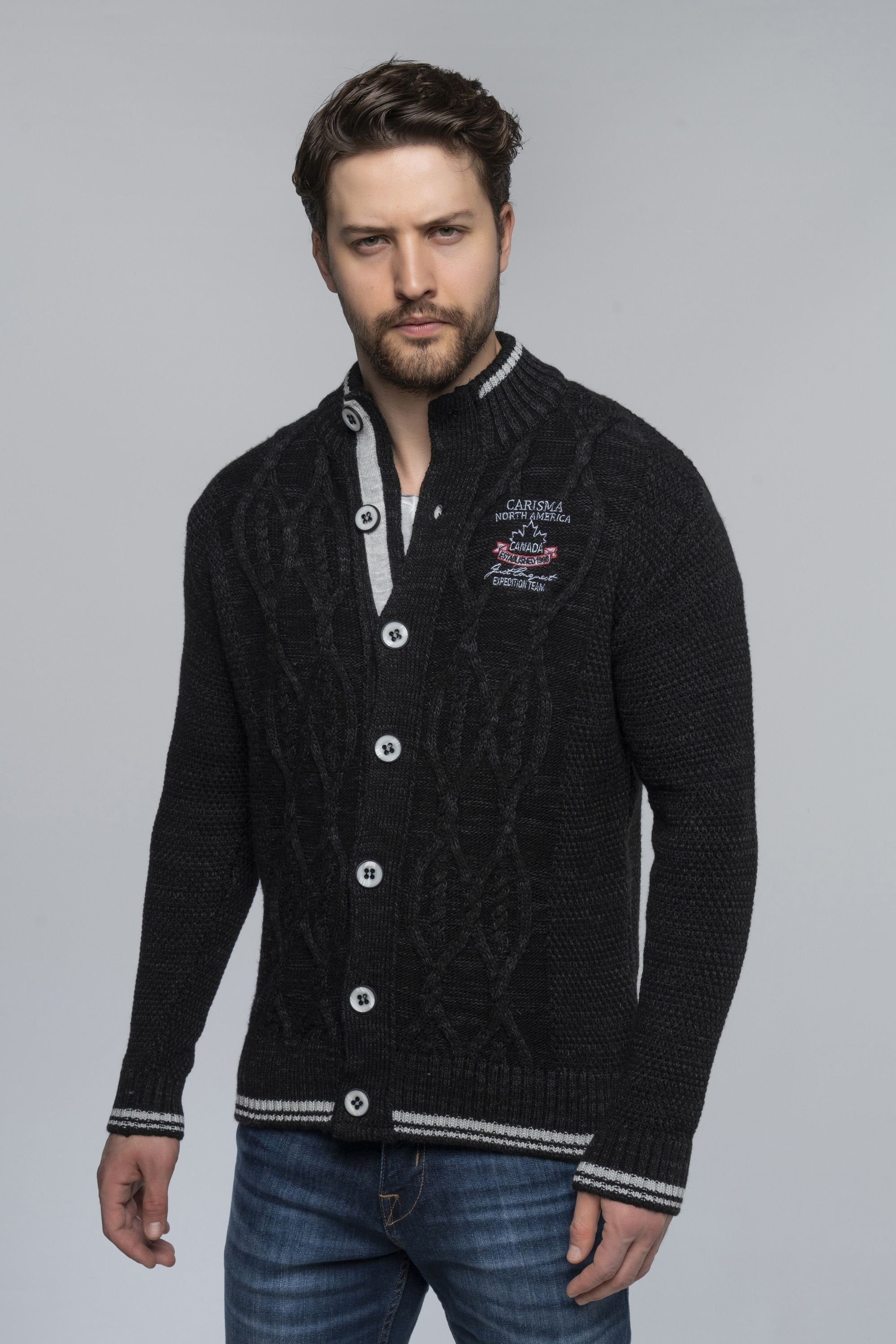 CARISMA Cardigan Zopfmuster