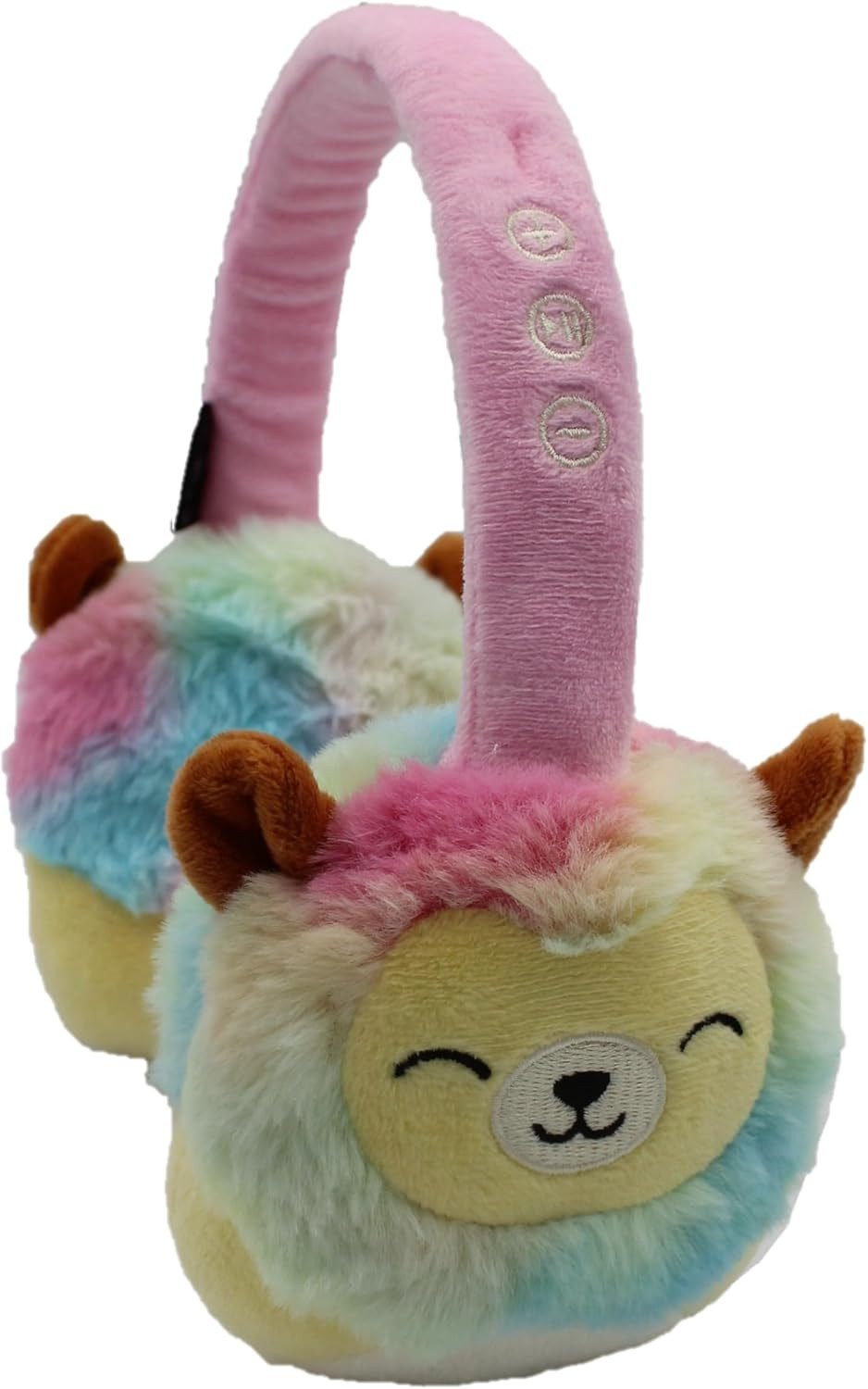 Squishmallows Leonard der Löwe Plüsch Bluetooth-Kopfhörer