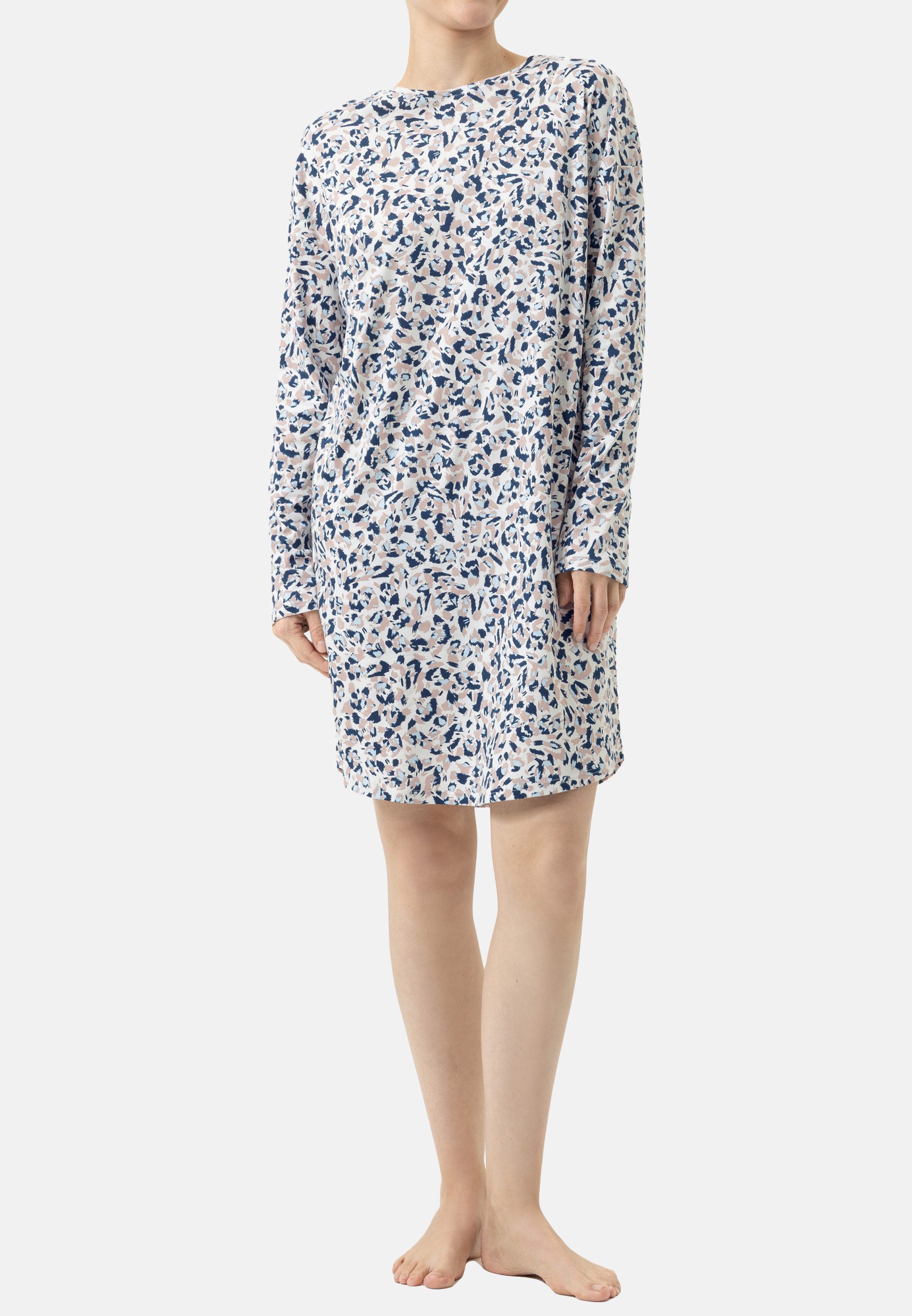 Mey Nachthemd Soft Leo (1-tlg) Nachthemd - Baumwolle - Atmungsaktiv - Mit l günstig online kaufen