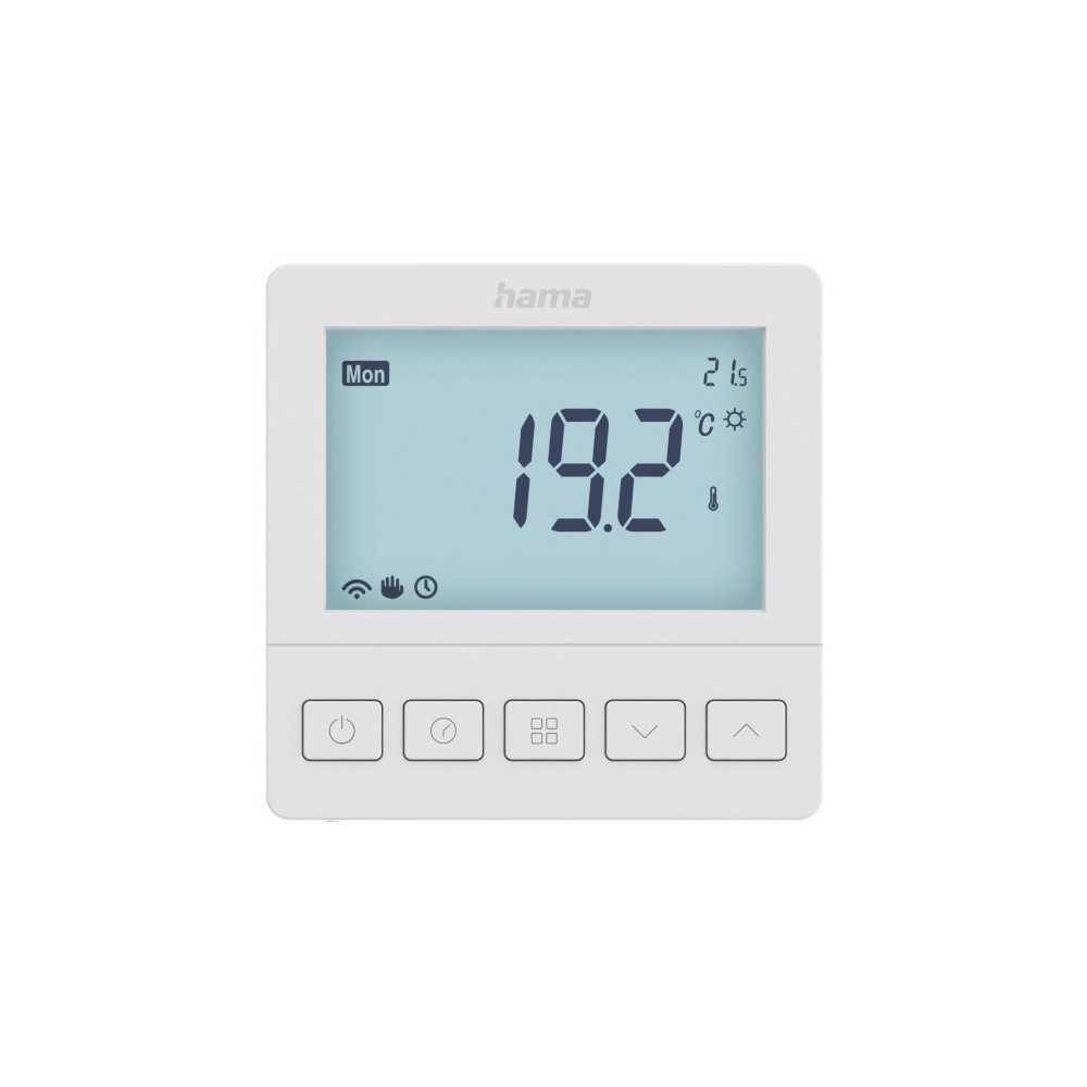 Hama Heizkörperthermostat Hama Smartes Raumthermostat für Fußbodenheizung, Intelligente Heizungssteuerung