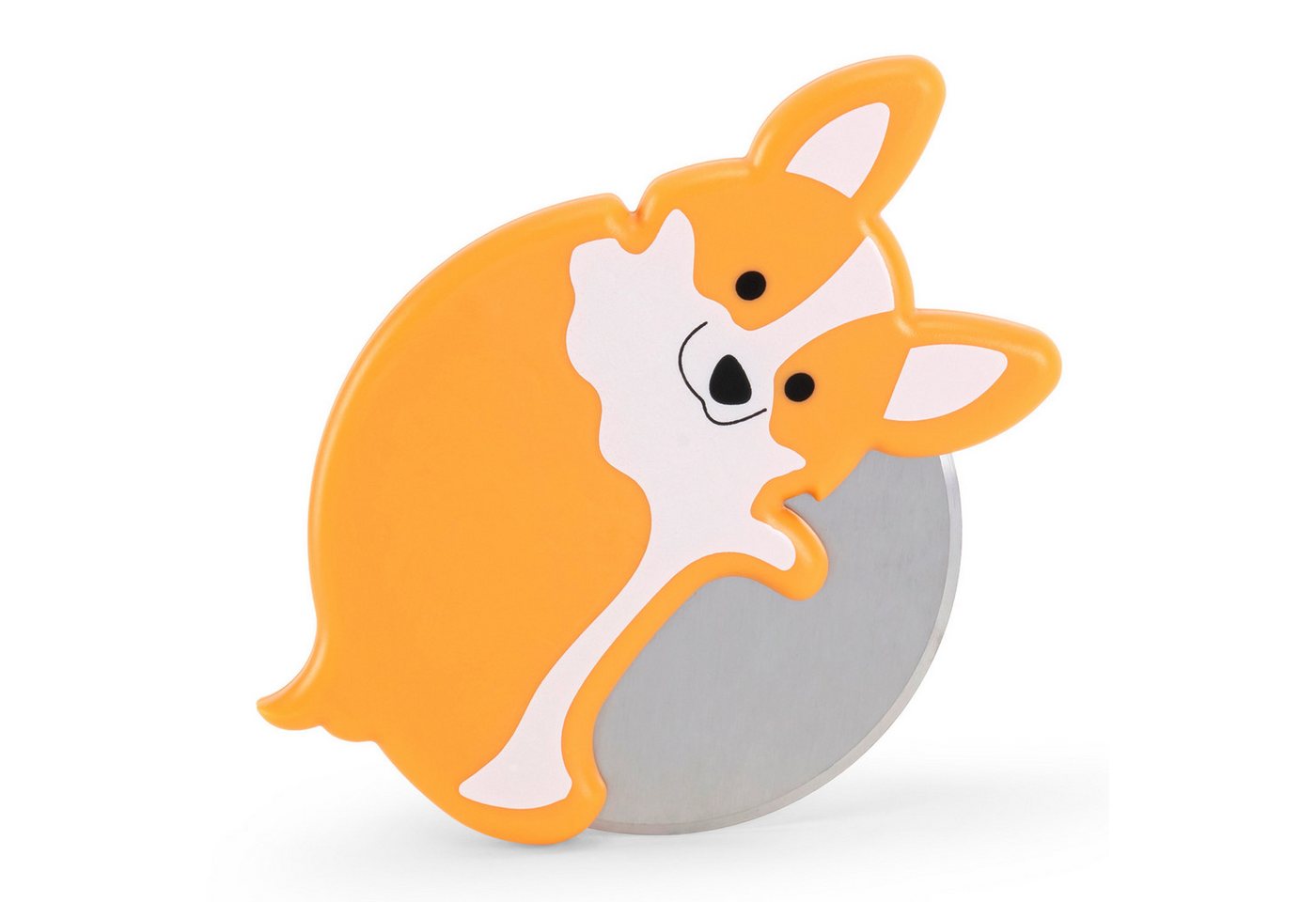 Kikkerland Pizzaschneider Corgi Hund Pizzaschneider