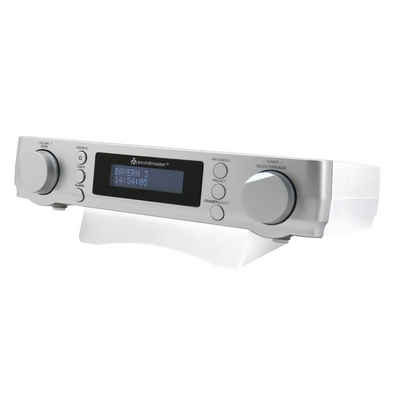 Soundmaster UR2022SI Küchenradio Unterbauradio DAB+ UKW-RDS Timer Wecker LED Küchen-Radio (DAB+, UKW/FM, RDS-Radio, 2 W)