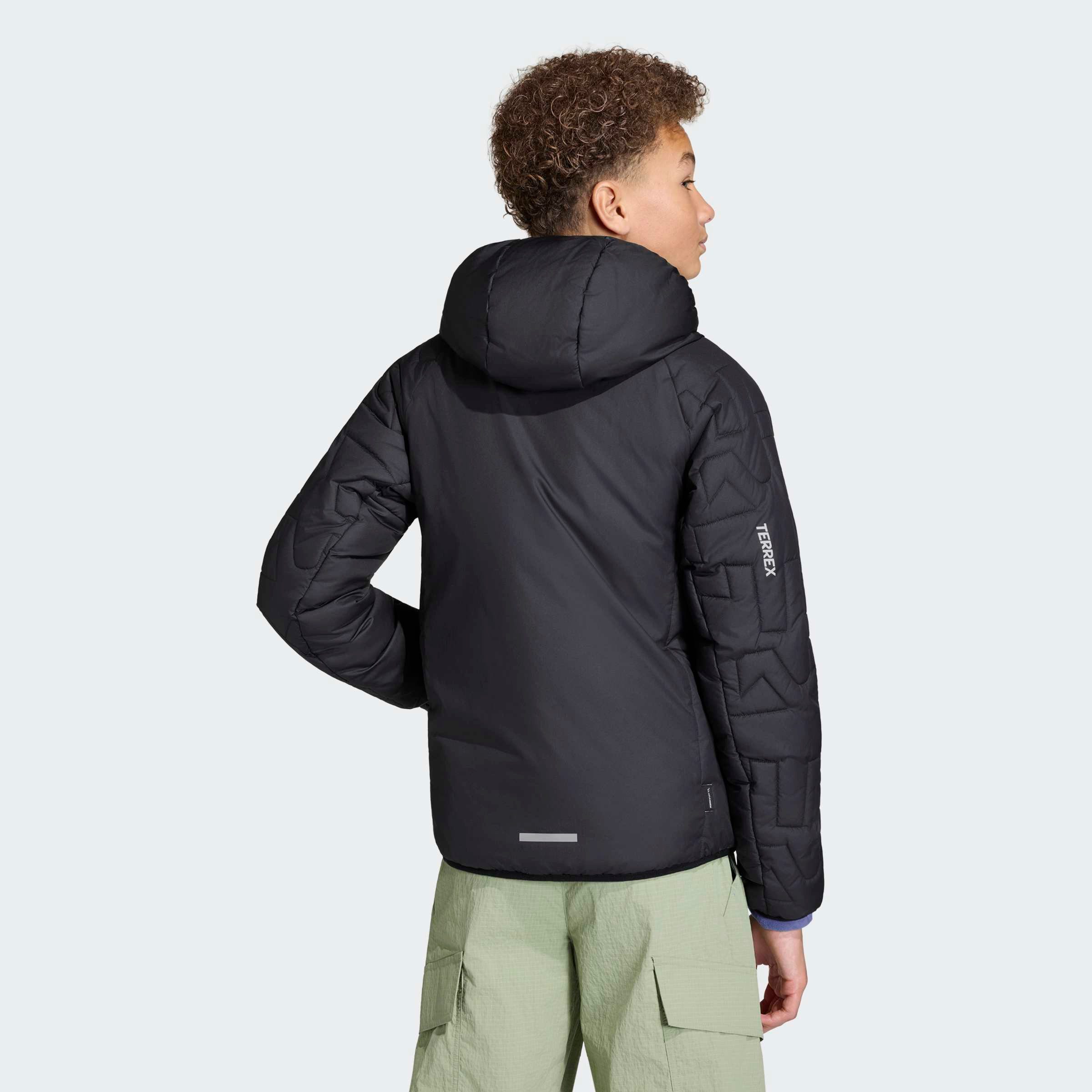 adidas TERREX Outdoorjacke KIDS XPERIOR CLIMAWARM GEFÜTTERTE für Kinder, mit durchgehendem Reißverschluss, aus Ripstop-Material – Bild 4 von 5