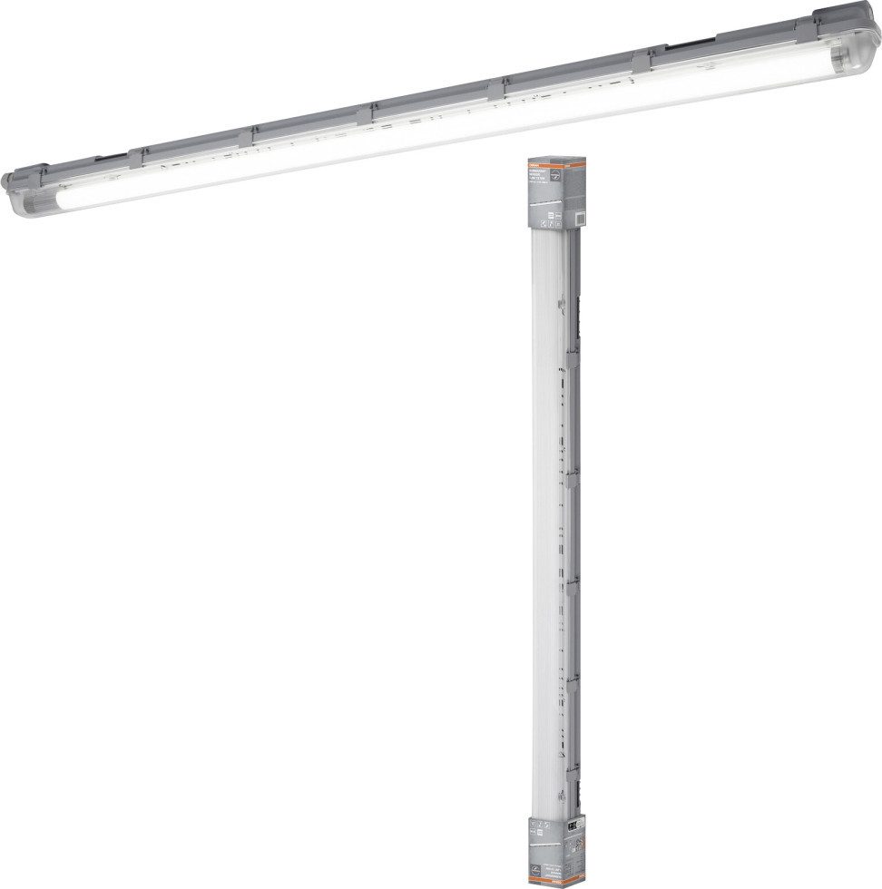 Osram Lichtleiste Osram Feuchtraumleuchte Submarine Sensor 120 cm 16, Inkl. Leuchtmittel, Nicht dimmbar ohne Bewegungsmelder