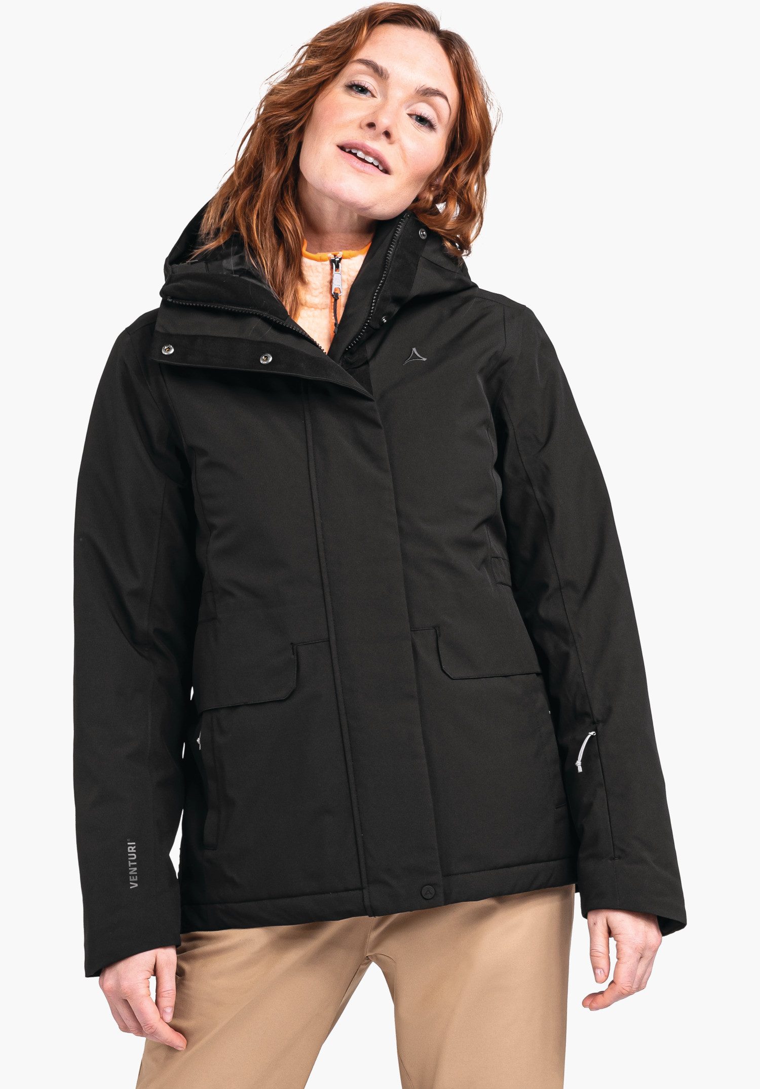 Schöffel Funktionsjacke Antwerpen L JKT CS verstellbare Kapuze