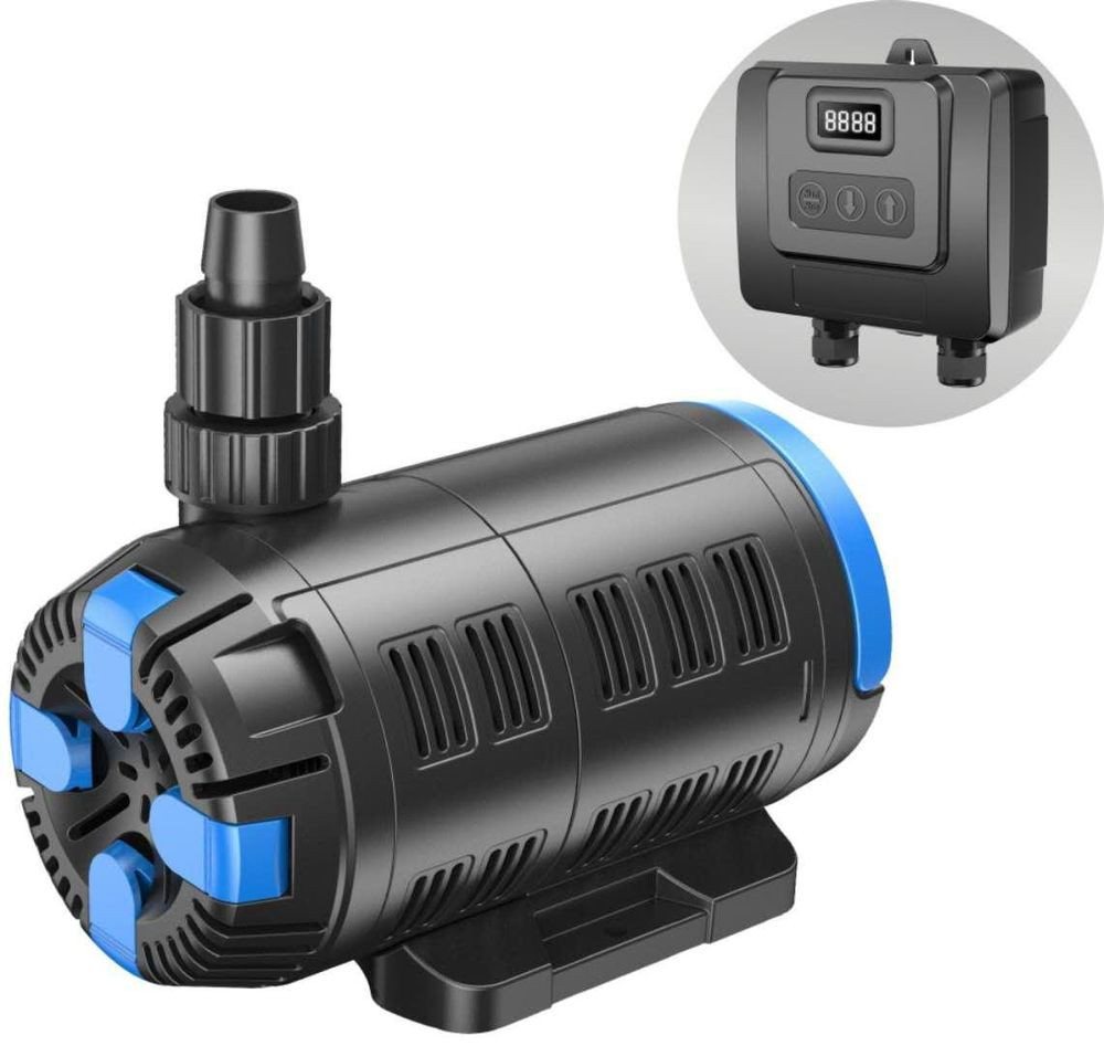 Aquaone Teichpumpe CET-15000 regelbare Eco Teichpumpe 37-180 Watt 7500 bis 15000 L/h