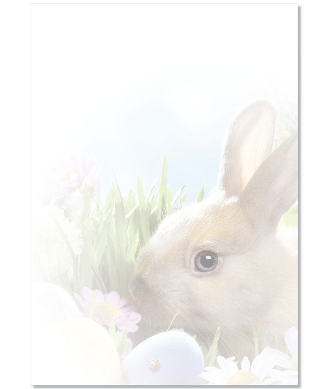 Briefpapier Motivpapier Ostern DIN A4 gut beschreibbar