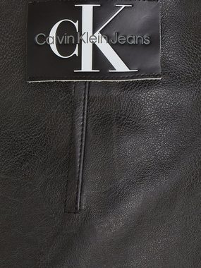 Calvin Klein Jeans Lederimitatrock FAUX LEATHER SKIRT