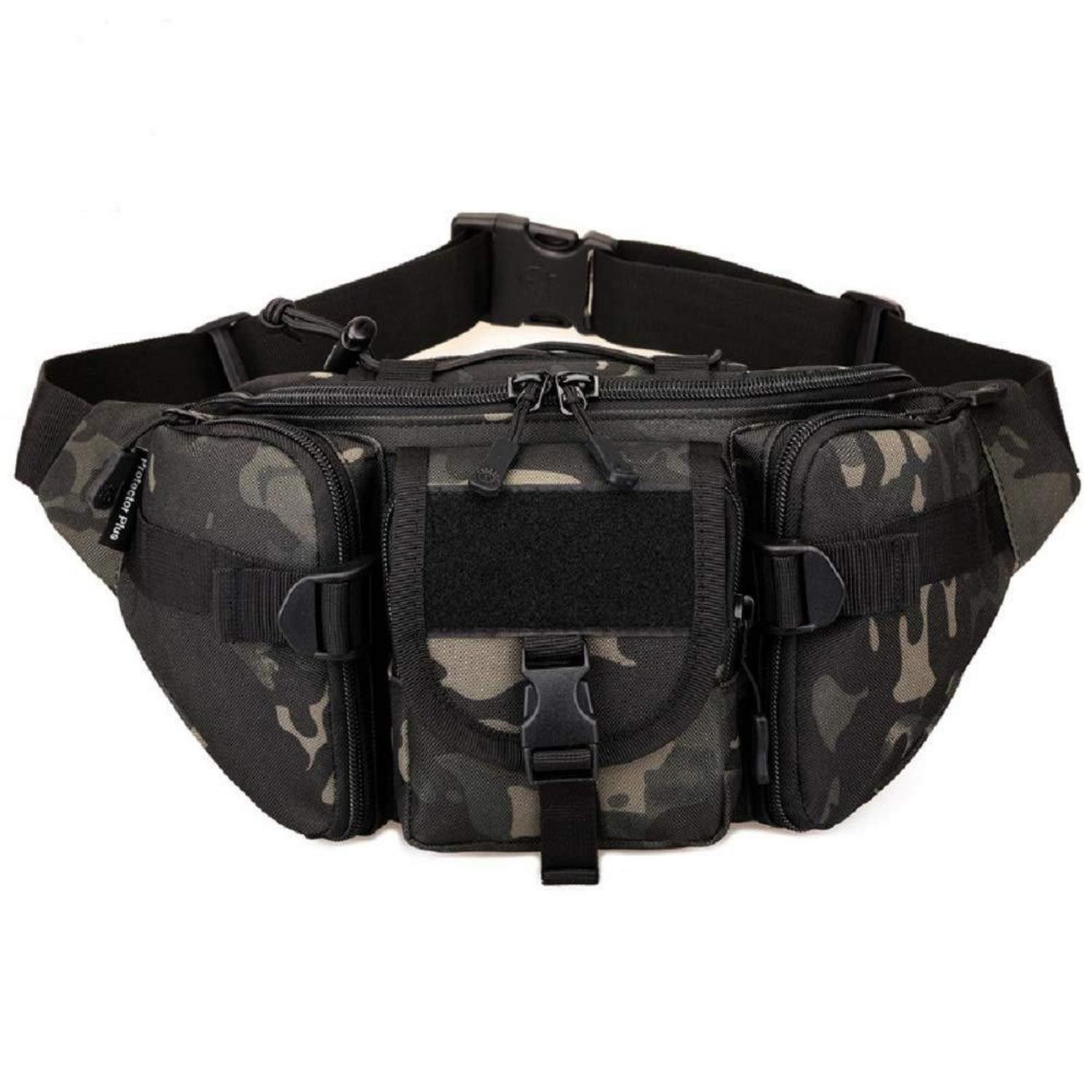 Gürteltasche Hüfttasche Tactical Fanny Pack Outdoor Camping S Nacht Tarnung