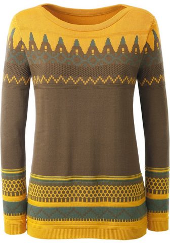 CASUAL LOOKS Пуловер в hübschen Strickmuster