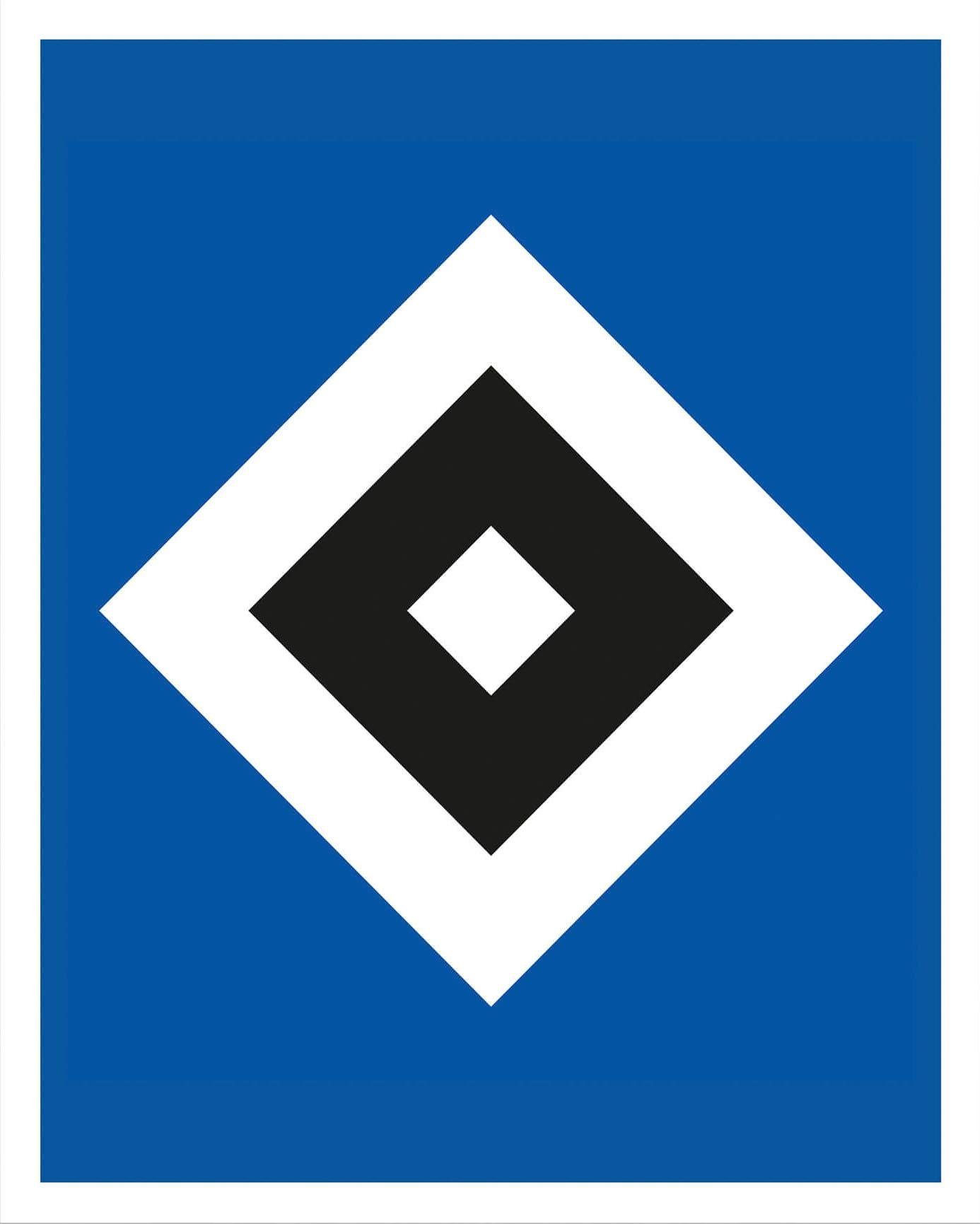 Poster »HSV Raute«, Maße (B/H) 50/60 cm, Dekoratives Bild online