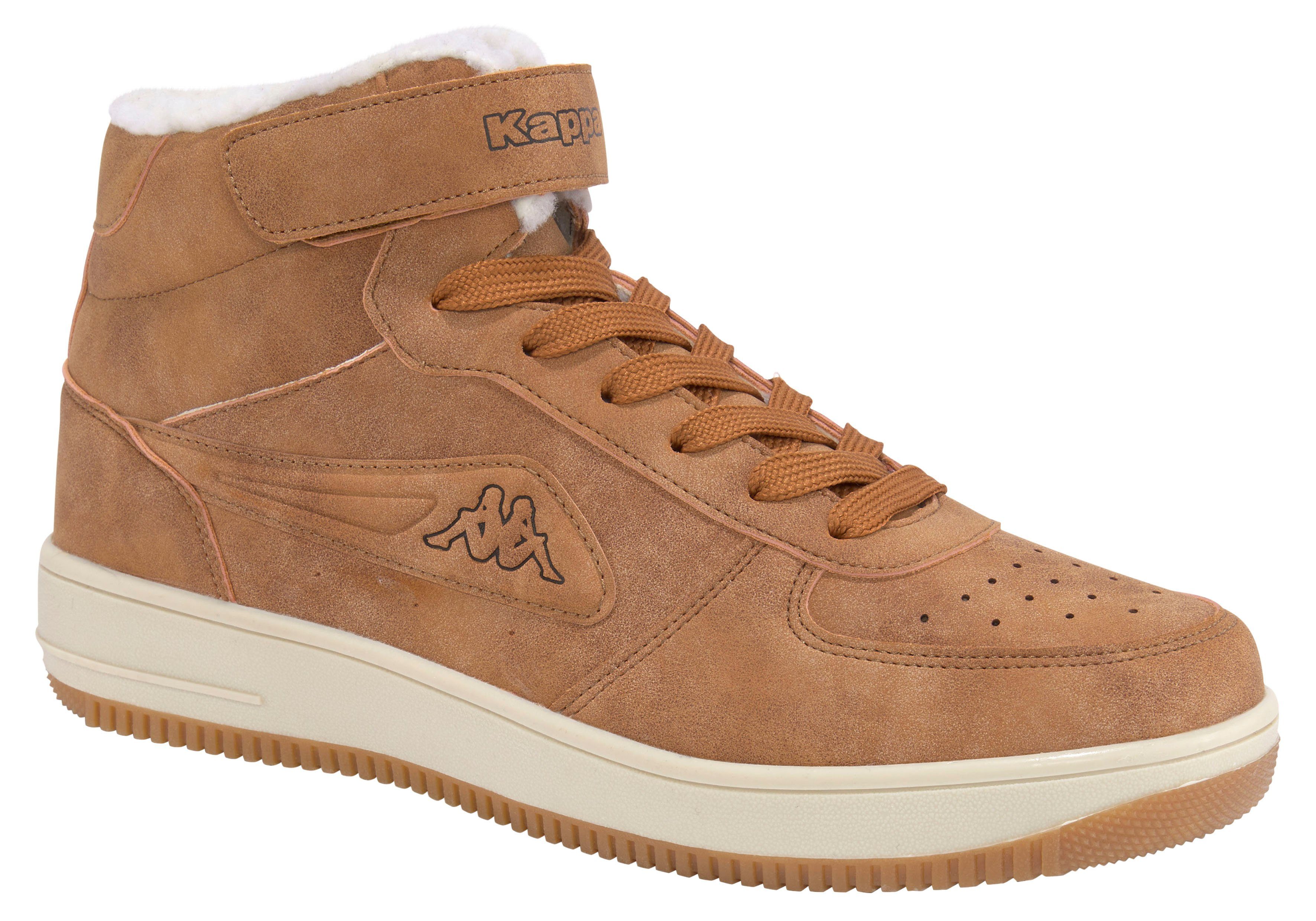 cognac Sneaker Kappa Warmfutter