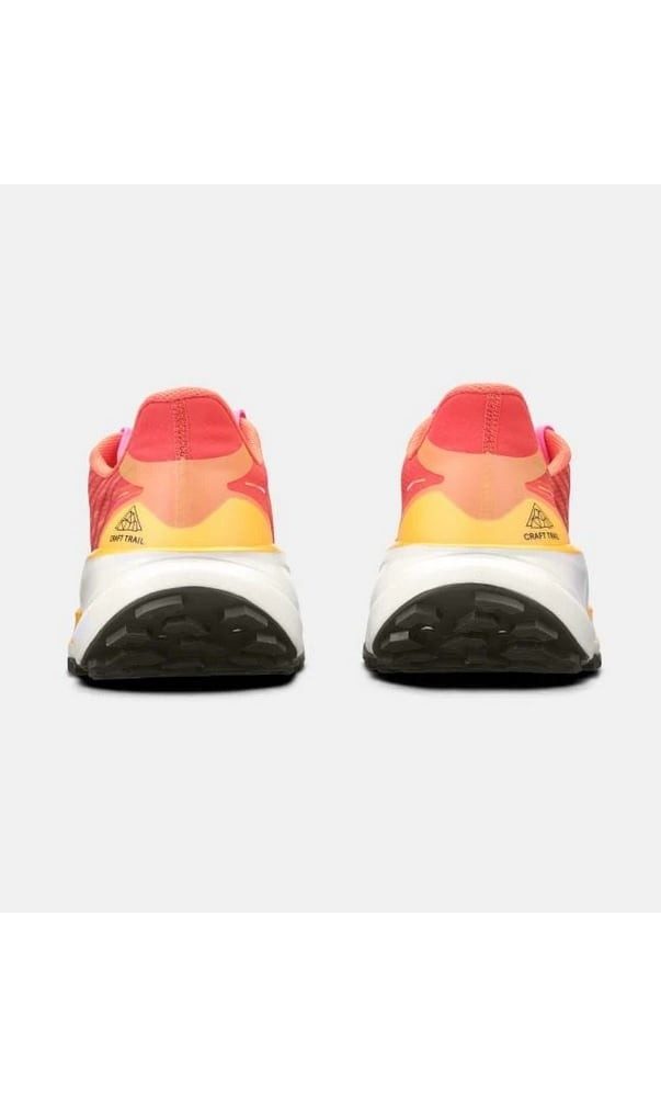 Craft Pure Trail (Rock Plate, ultraleicht) orange/gelb/weiss Herren Laufschuh