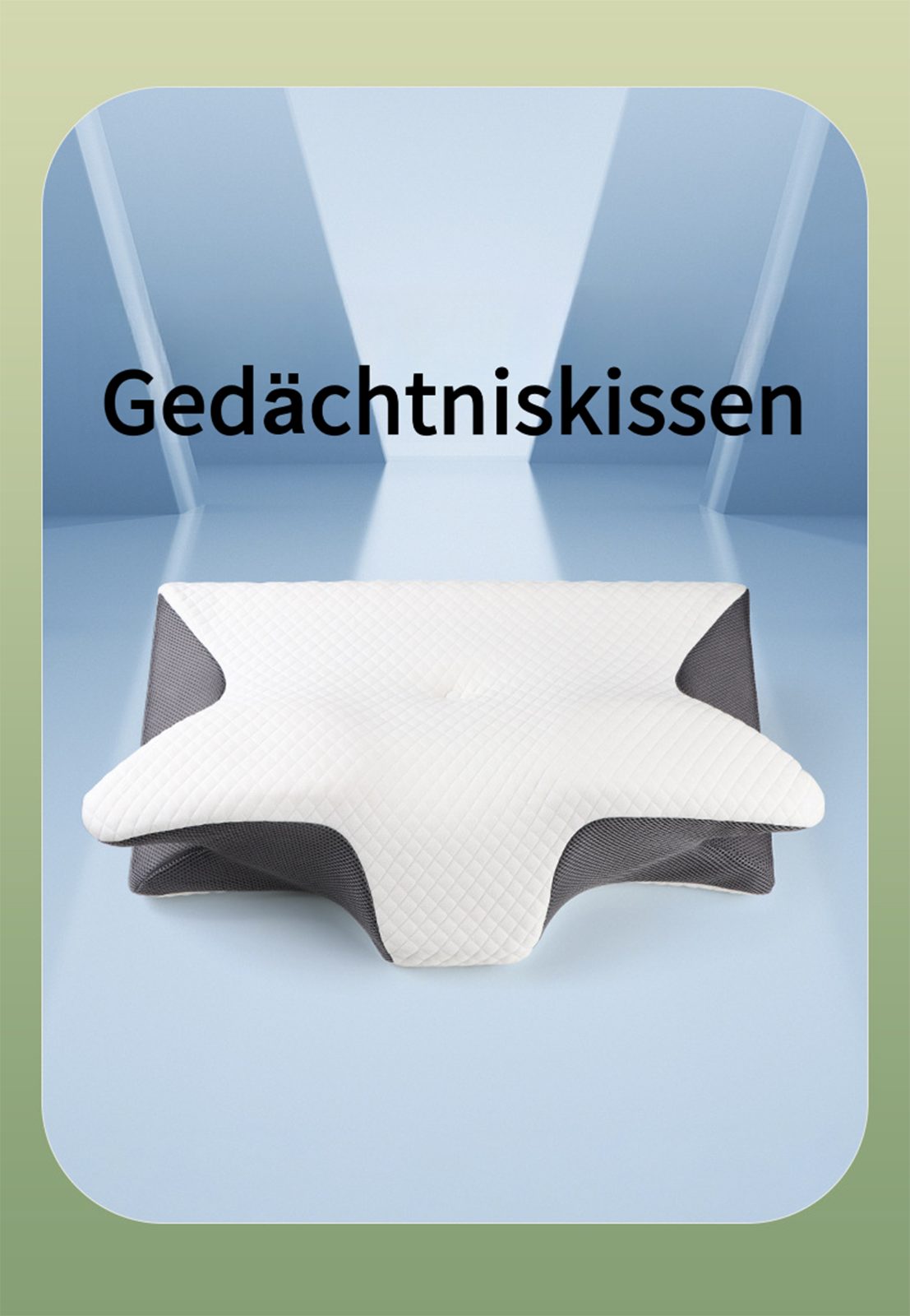 Jumpeak Schlafkissen memory foam kissen,nackenkissen orthopädisch,seitensch günstig online kaufen