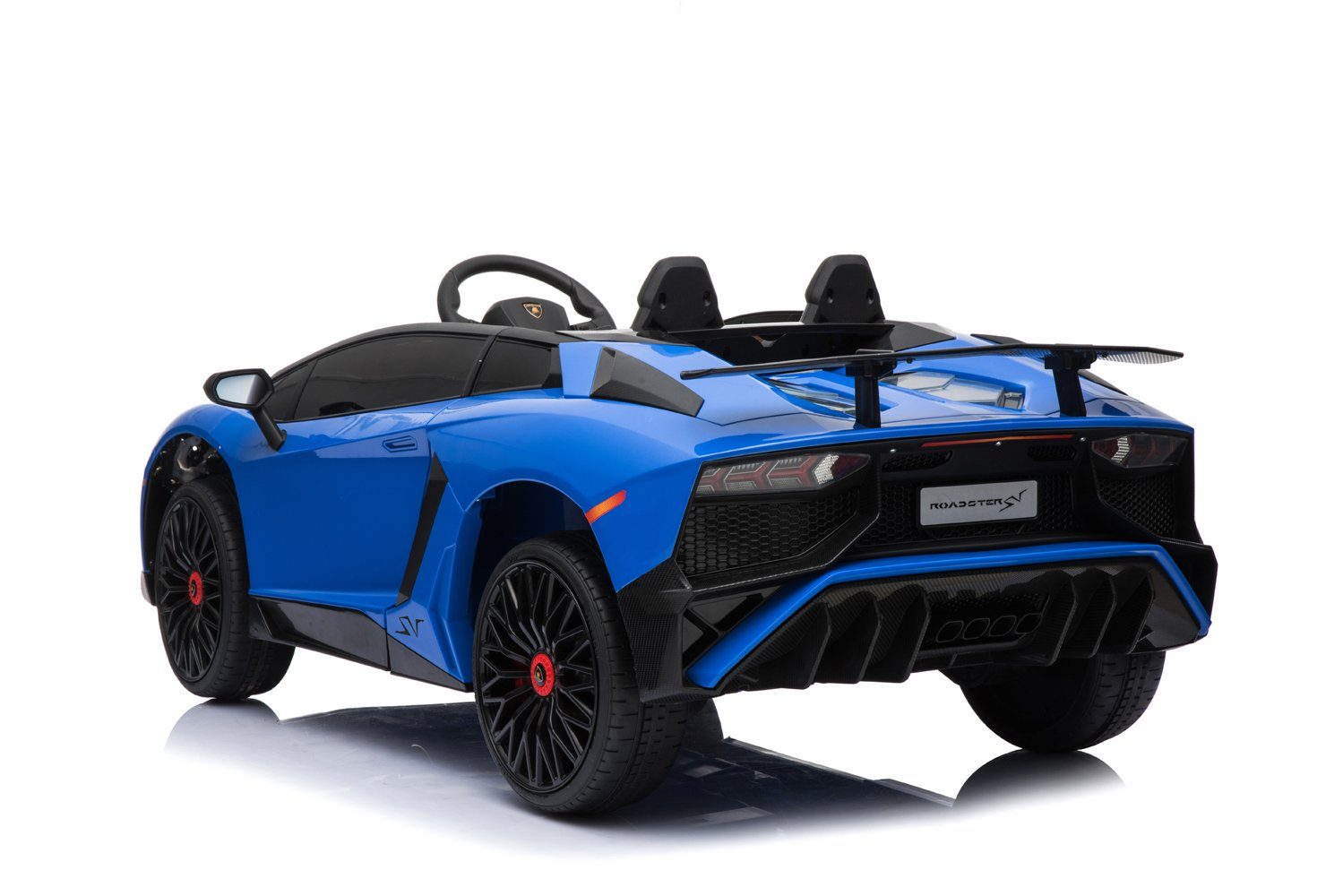 Reifen 12V10Ah Blau Elektro-Kinderauto EVA Lamborghini Kinderfahrzeug Aventador Elektroauto SV BoGi