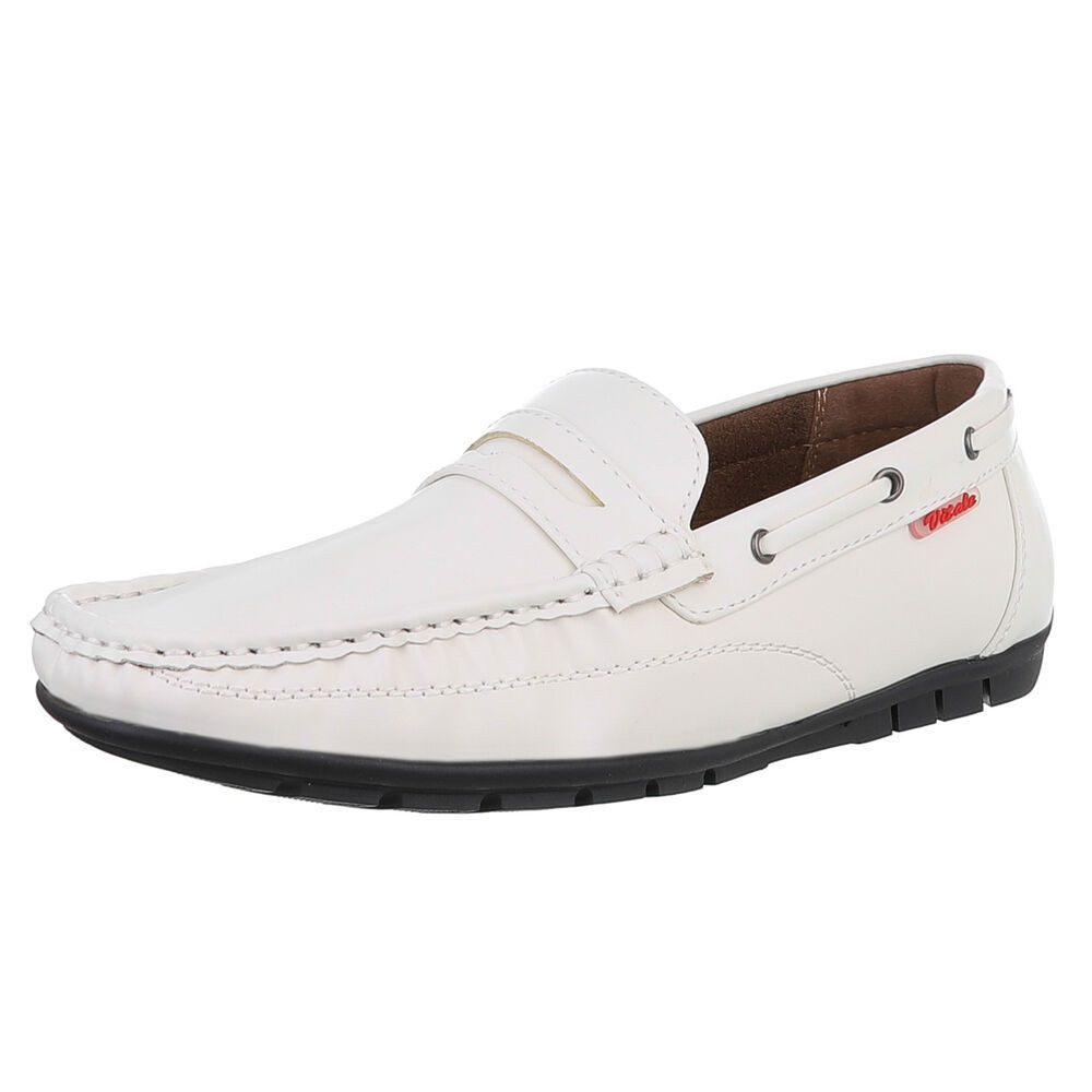 Coolwalk Herren Mokassins Freizeit Slipper (88843964) Flach Slipper in Weiß günstig online kaufen