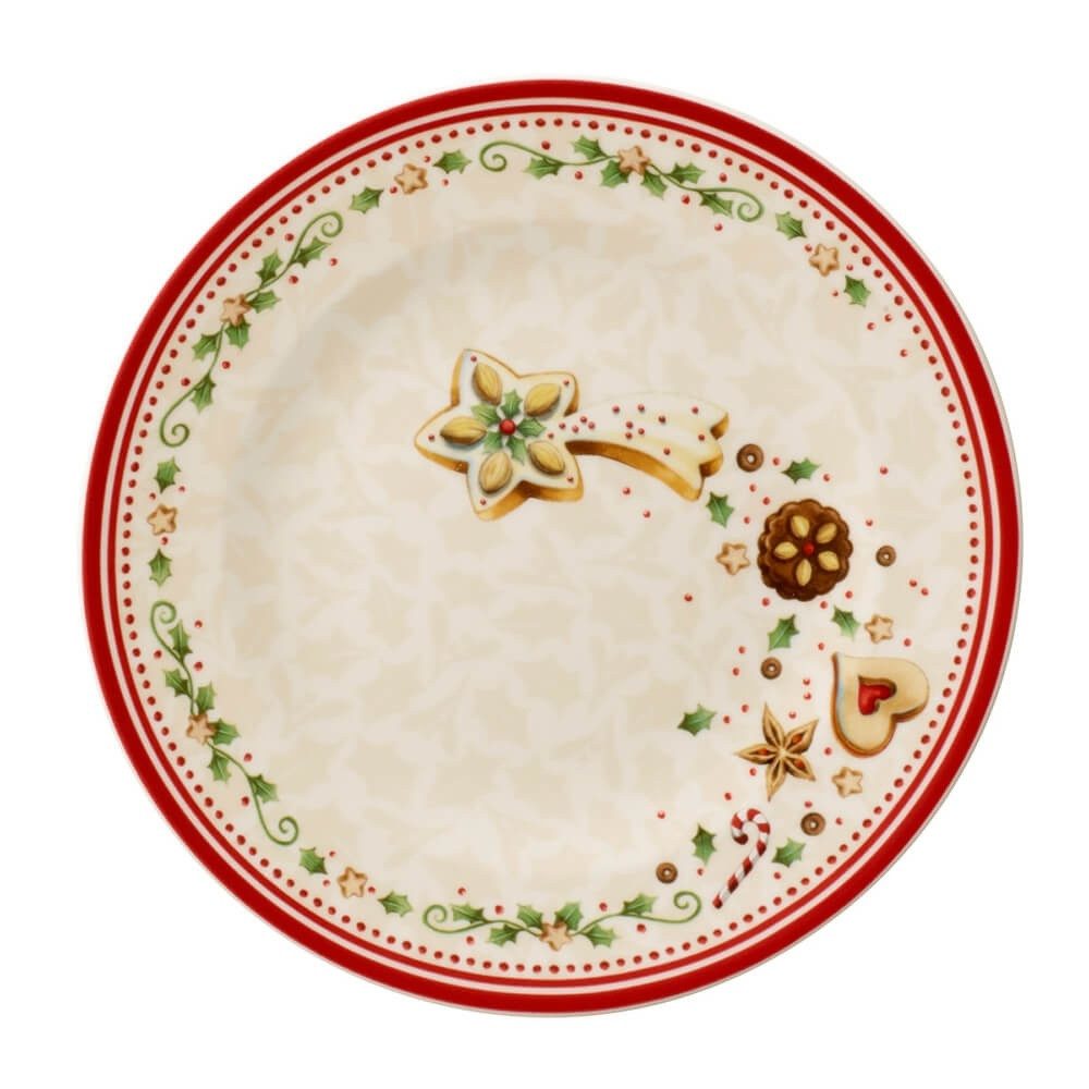 Villeroy & Boch – Winter Bakery Delight Frühstücksteller, Ø 22 cm, Porzellan