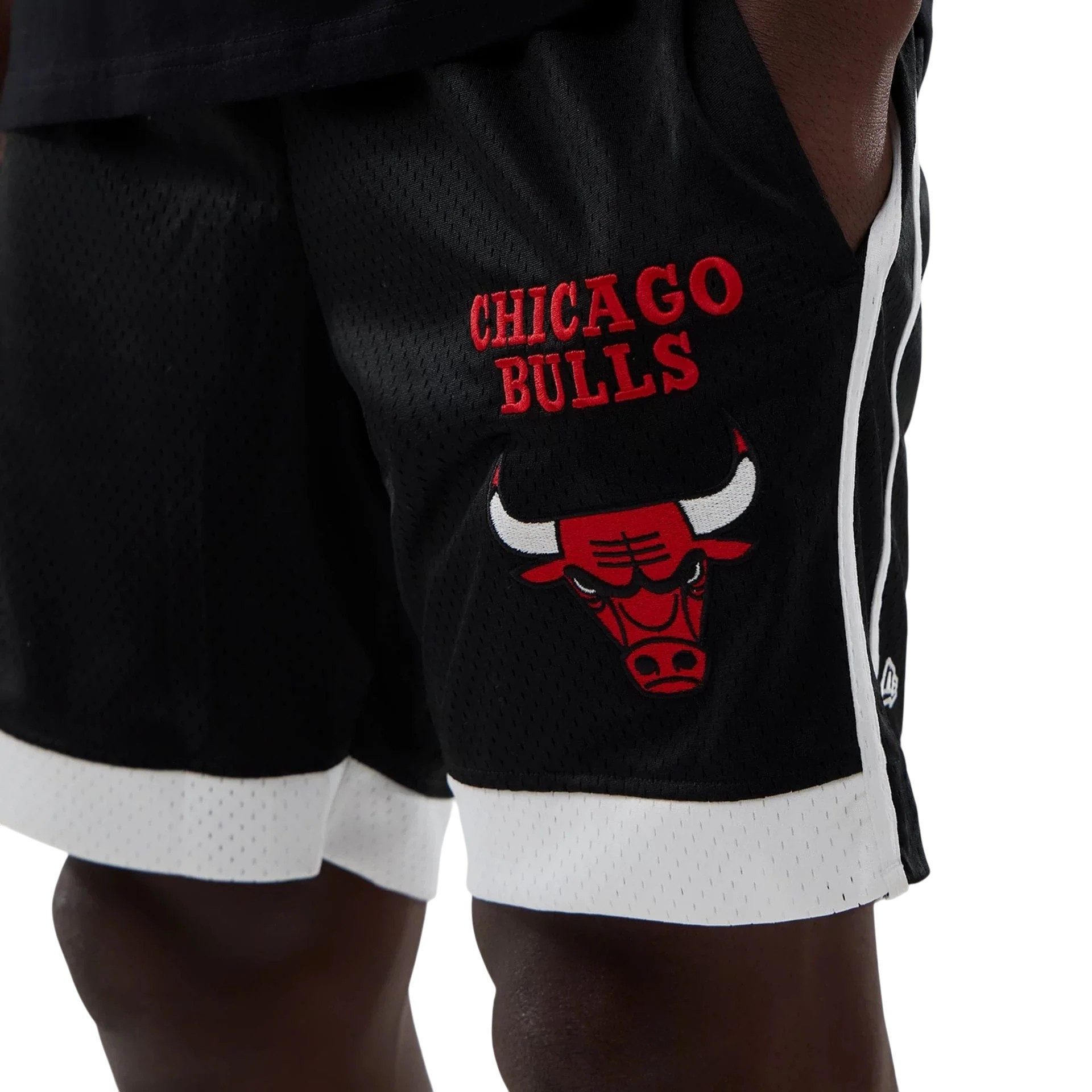 New Era Shorts Short New Era NBA Chicago Bulls Aus Mesh Material hergestellt