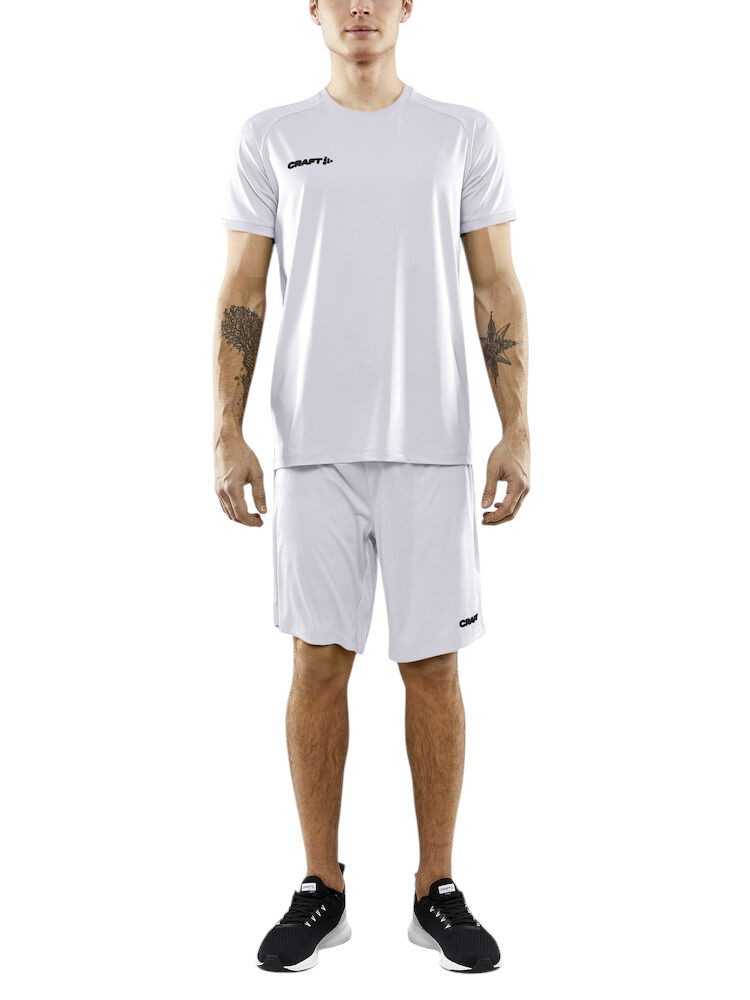 Craft T-Shirt Progress Indoor Jersey (elastisches Material) weiss Herren