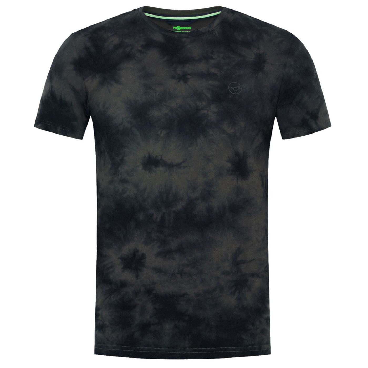 Korda T-Shirt Korda Tie Dye Tee Slate Grey - T-Shirt für Angler