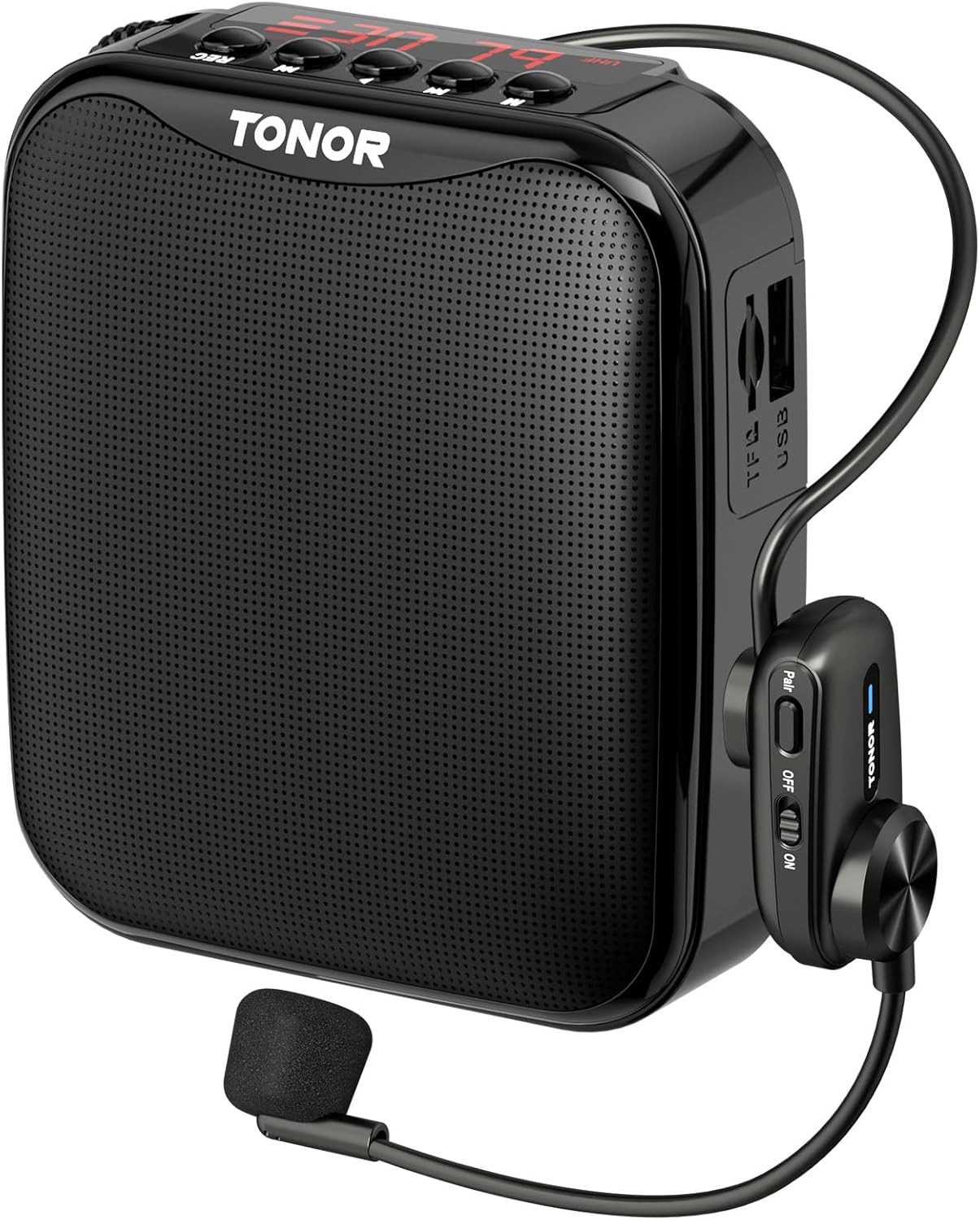 TONOR Mikrofon TONOR Sprachverstärker K11 tragbar mit Bluetooth Lautsprecher