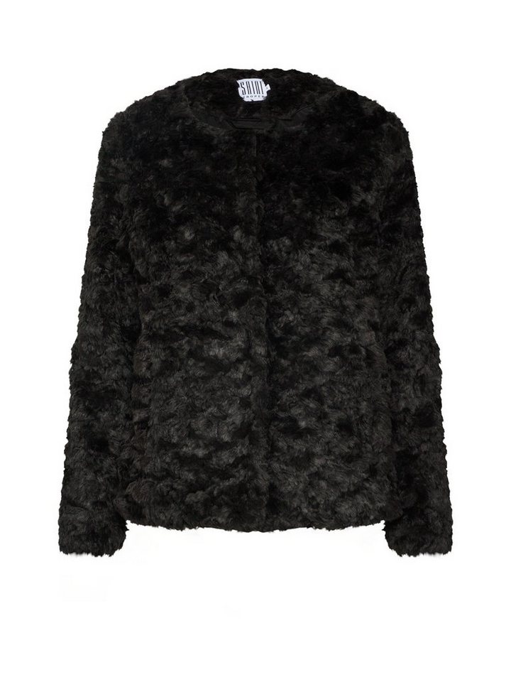 Saint Tropez Fellimitatjacke Reißverschluss Saint Tropez Fellimitatjacke Reißverschluss