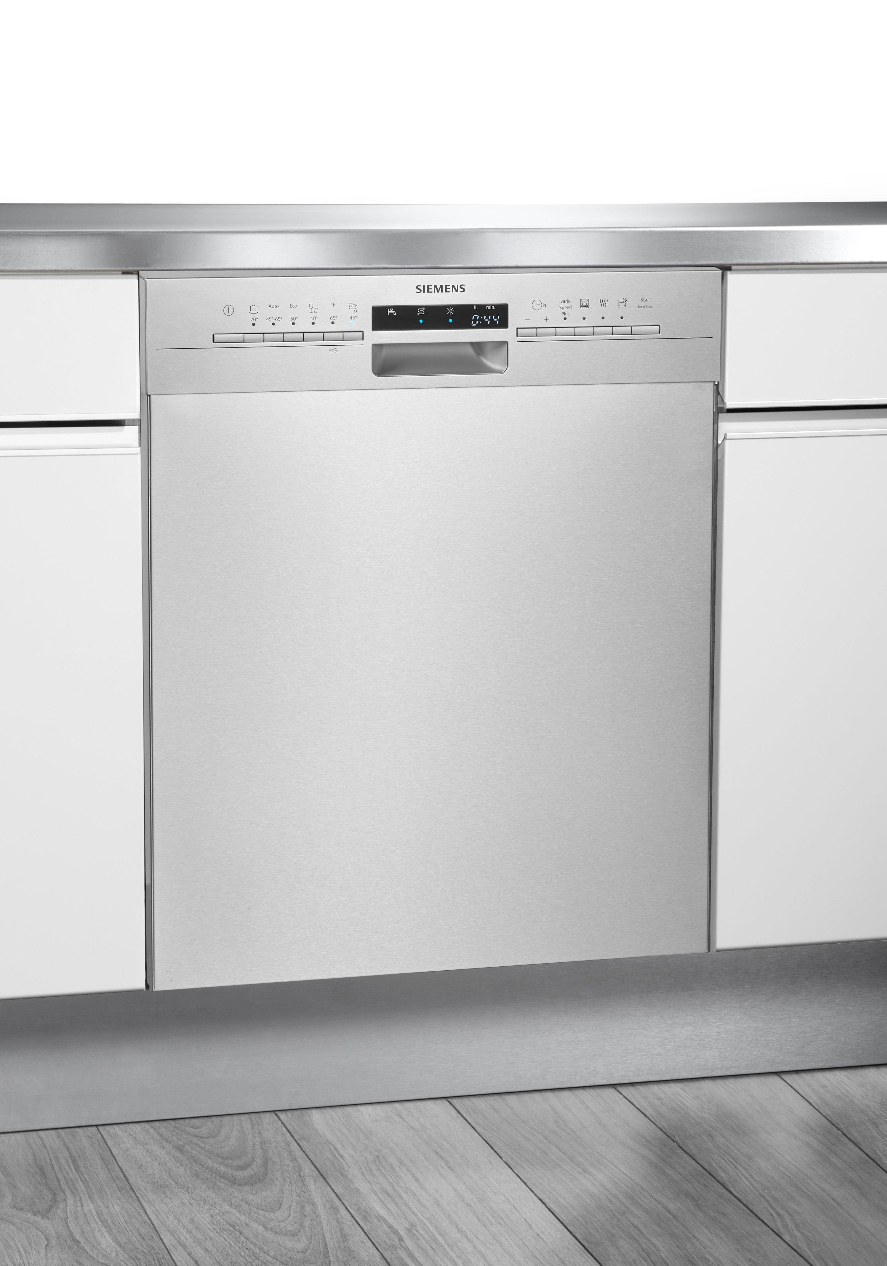 SIEMENS Unterbaugeschirrspüler iQ300, iQ300 SN436S07GE, 9,5 l, 12 Maßgedecke - SIEMENS