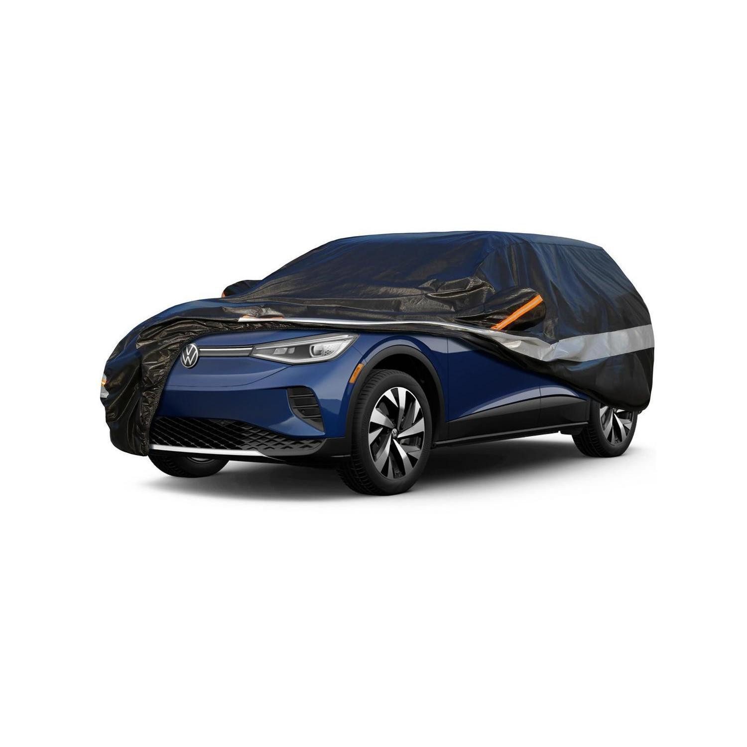 LuxusKollektion Autoplane Autoabdeckung Coupé 10 Passend für Volkswagen ID.4(2020-2023) Schwarz