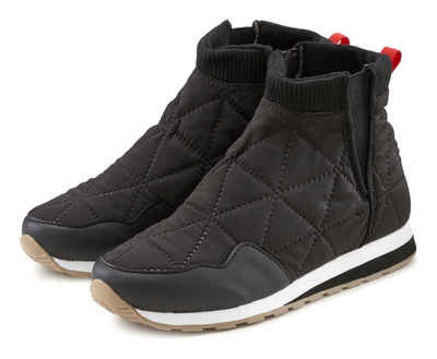 LASCANA Winterstiefelette in modischer Stepp-Optik, Ankle Stiefeletten, Outdoor Boots, Sneaker