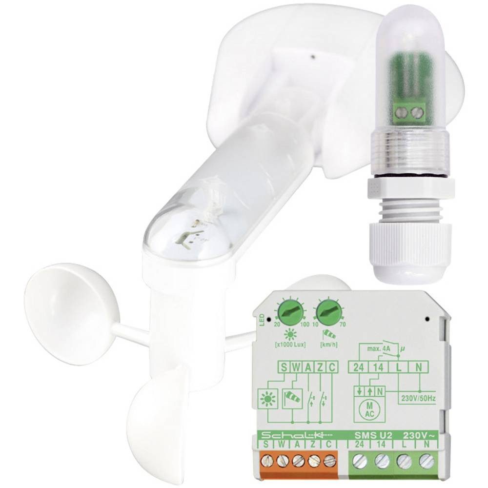 Kaiser Nienhaus Grenzwertschalter Sonne/Wind Unterputz inkl. Sensor 336900 Smart-Home-Steuerelement