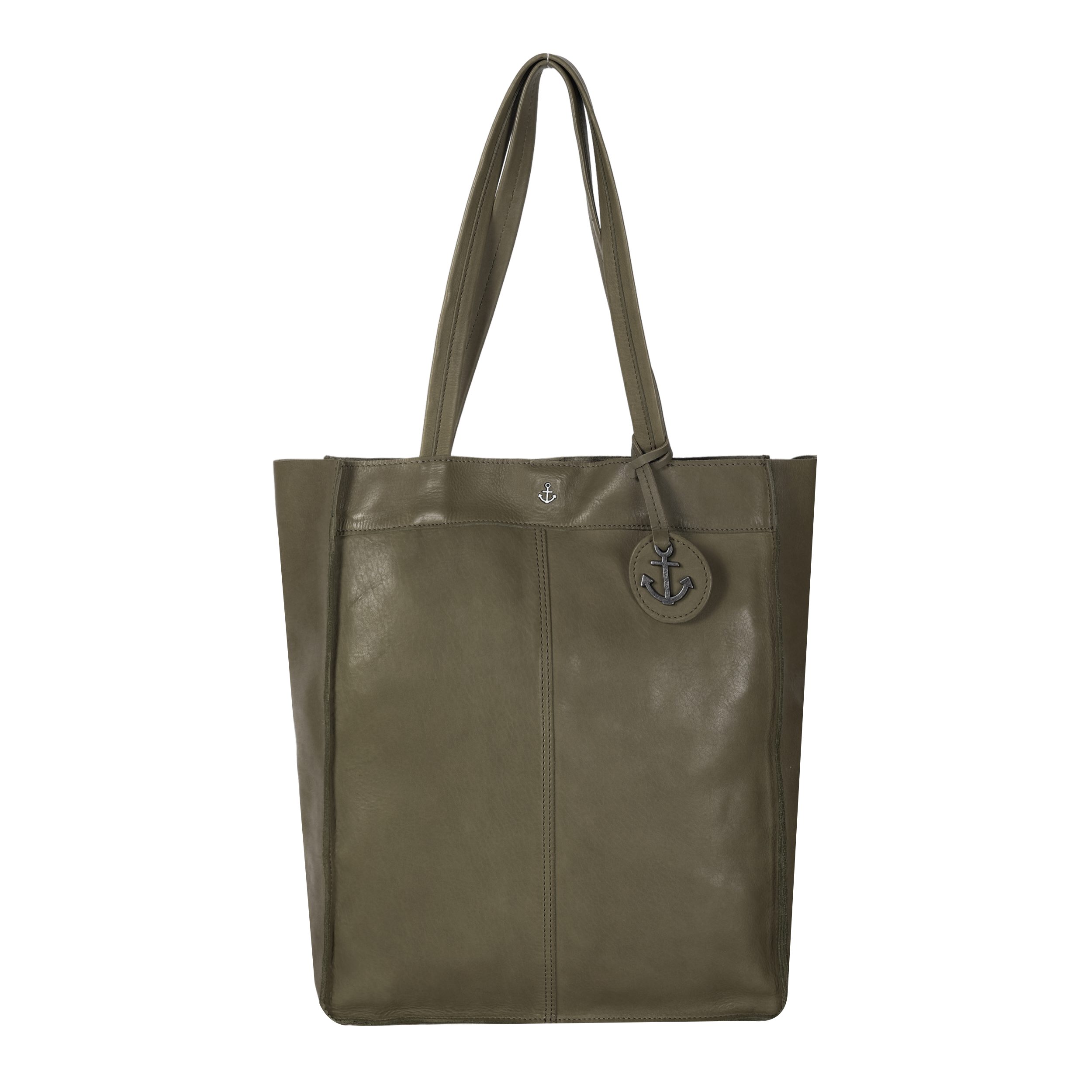 HARBOUR 2nd Shopper Elbe 1, Damen Schultertasche, Umhängetasche mit Schmuckanhänger