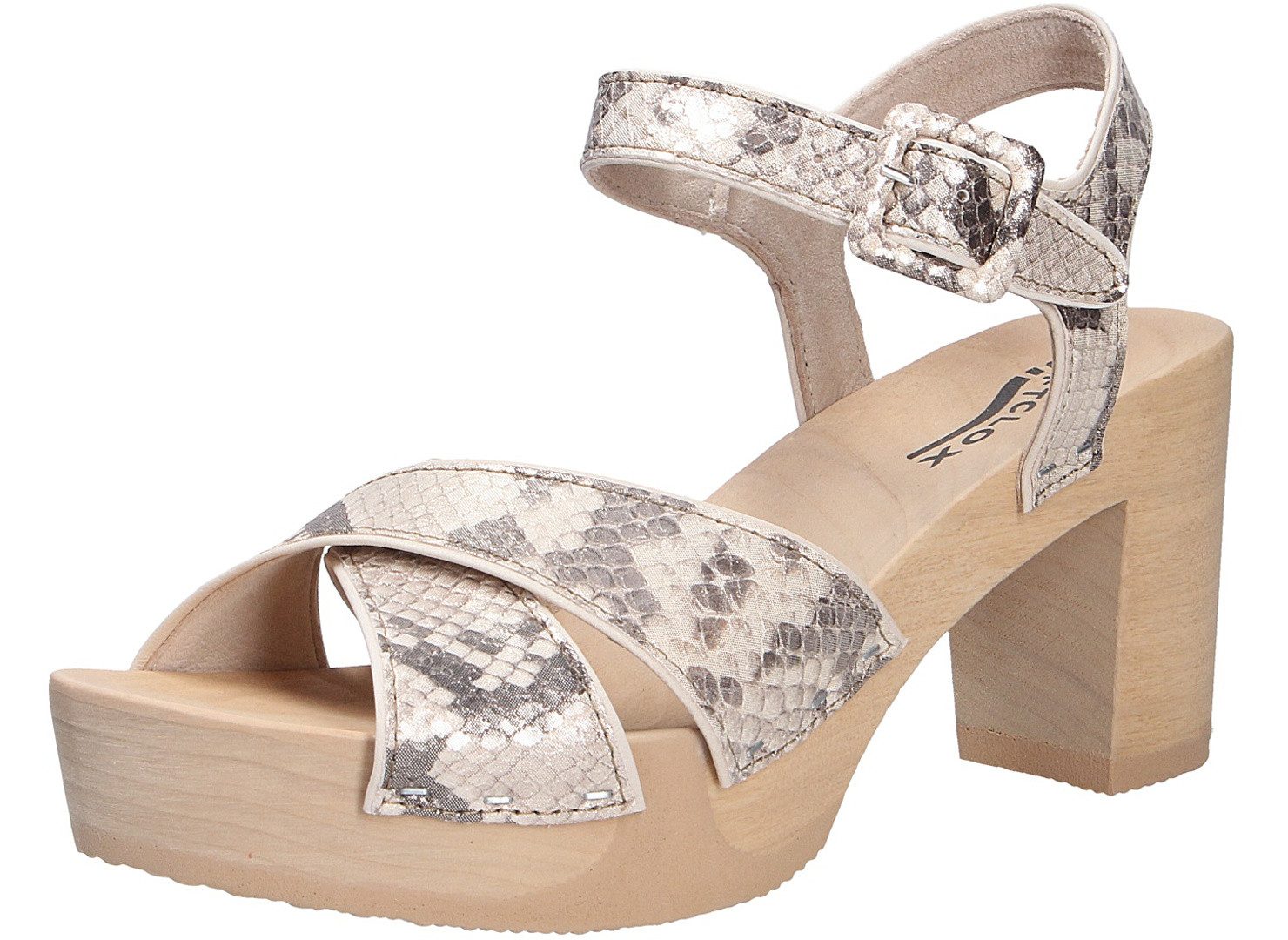 Softclox Softclox Damen Sandale ELLIS beige Größe Plateausandaletten