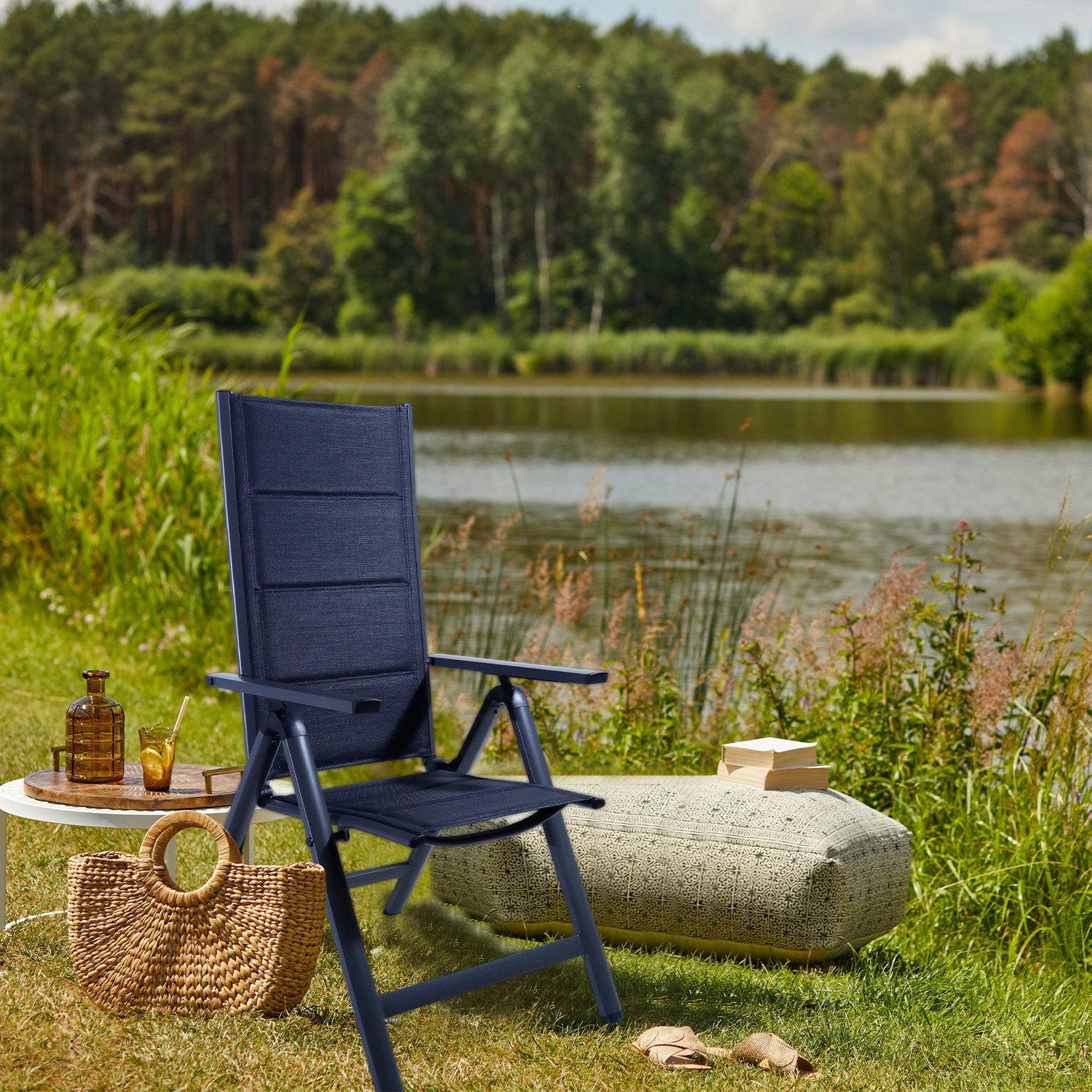 CCLIFE Klappstuhl Klappstuhl garten Gartenstuhl verstellbar günstig online kaufen