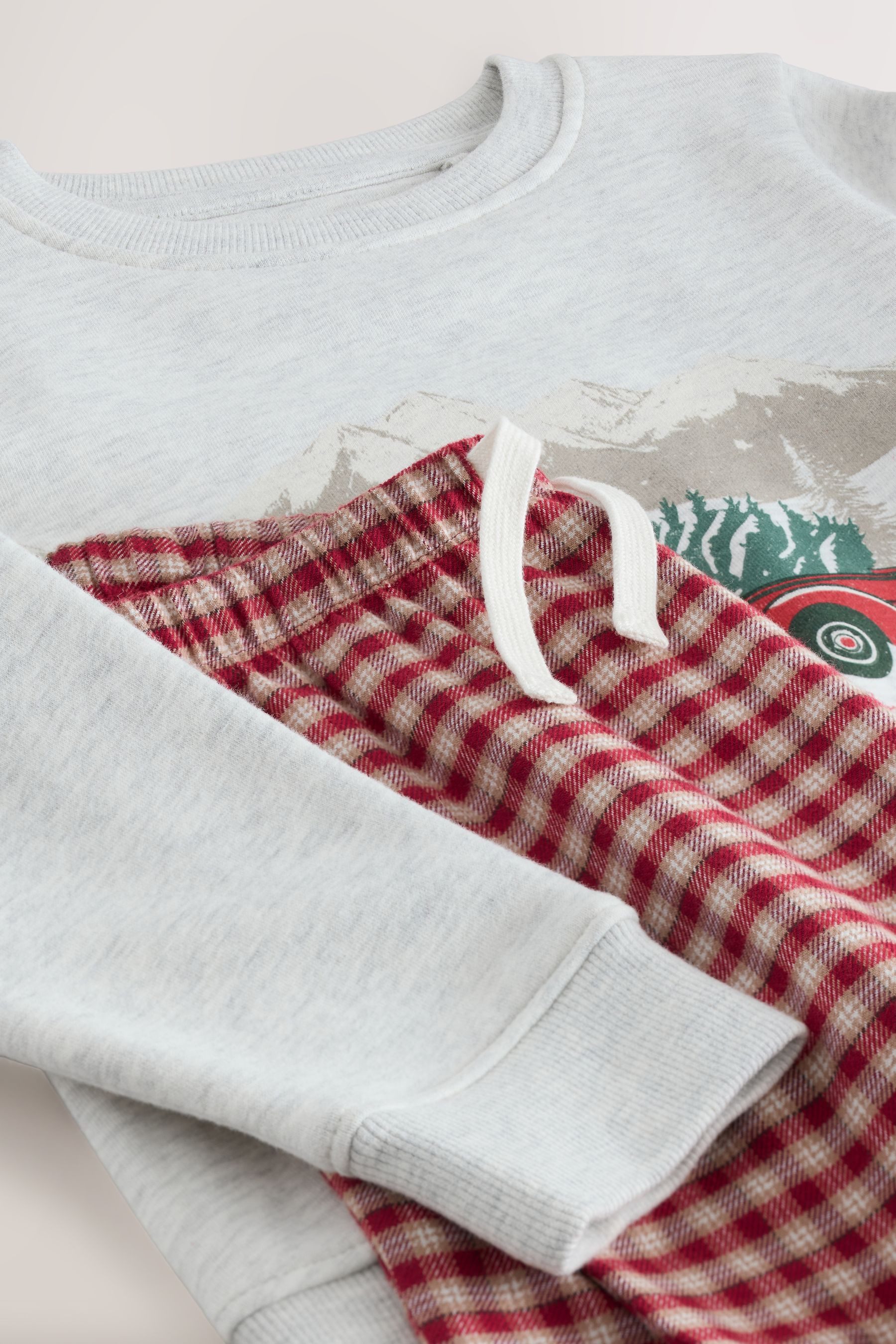Next Pyjama Single Weihnachts-Schlafanzug, Familienkollektion (2 tlg)