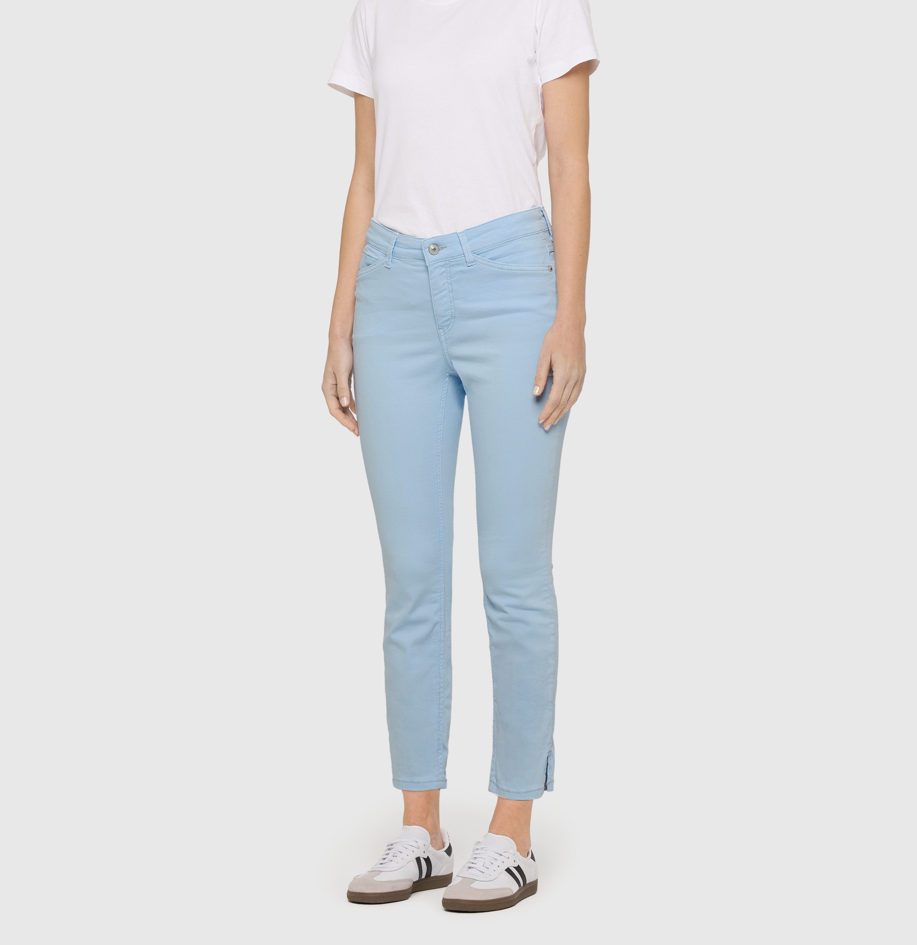MAC 7/8-Jeans Dream Summer verkürzt mit Schlitz am Saum