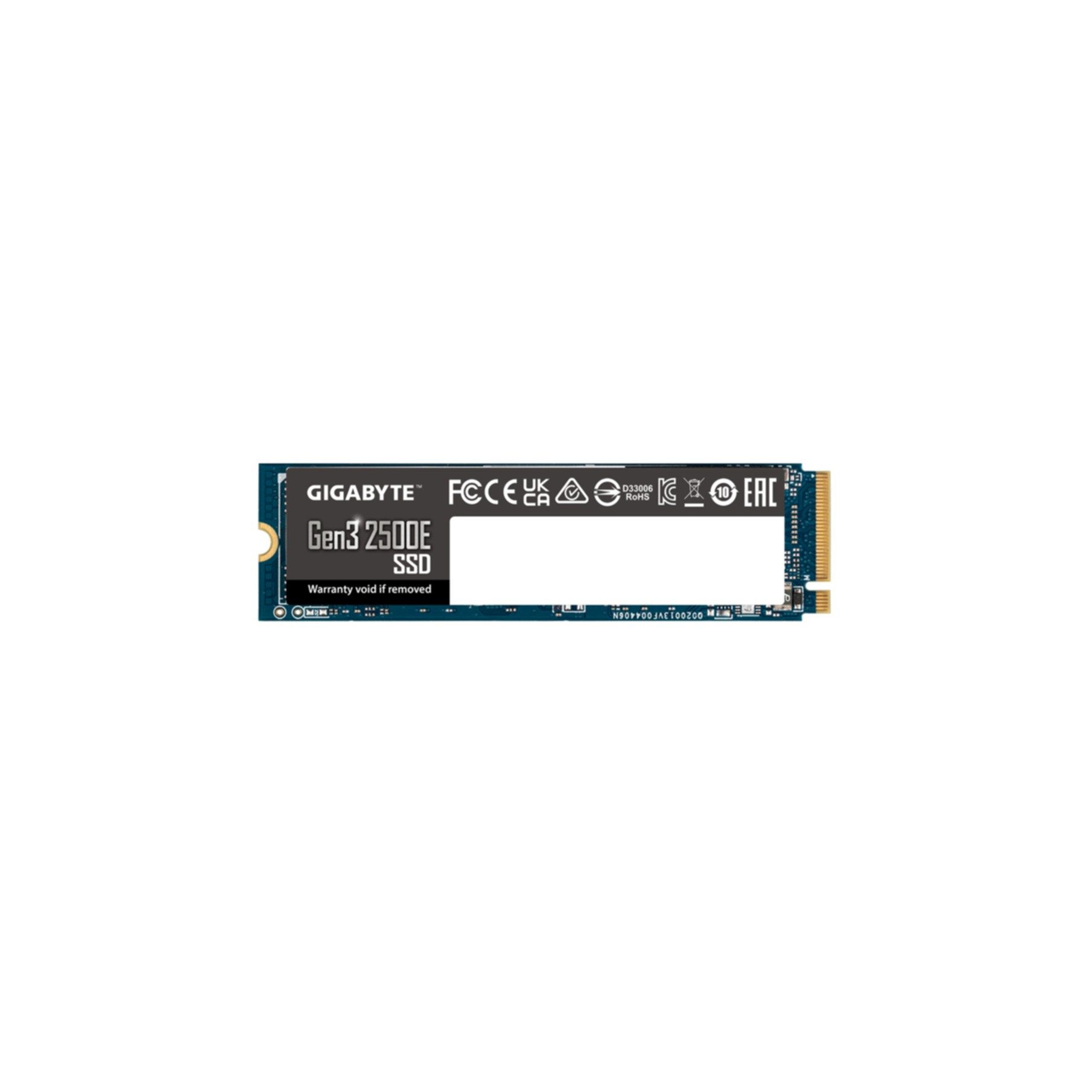 Gigabyte Gen3 2500E SSD 500GB interne SSD