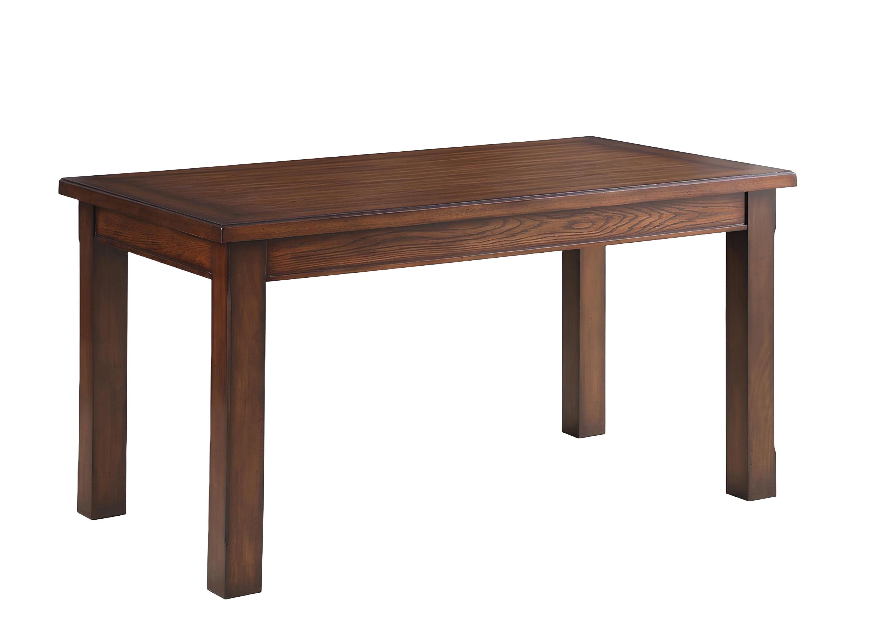 Xlmoebel Esstisch Massiver Esstisch aus echtem Holz im rustikalen Design (1-St., Esstisch), Hergestellt in Europa