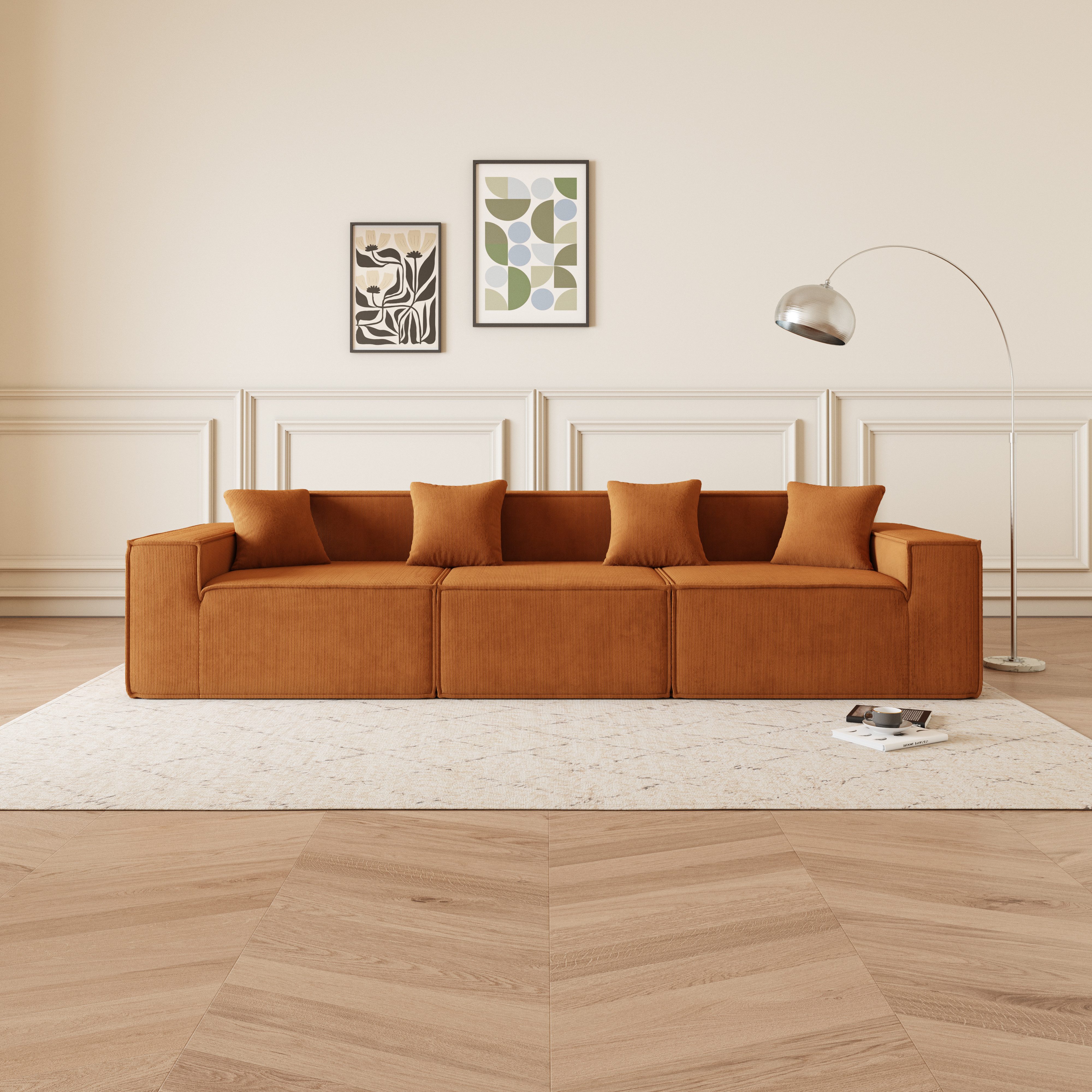 JOULISE Ecksofa NALIVO 3-Sitzer Sofa in günstig online kaufen