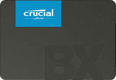 Crucial »BX500« interne SSD (2 TB) 2,5" 540 MB/S Lesegeschwindigkeit, 500 MB/S Schreibgeschwindigkeit