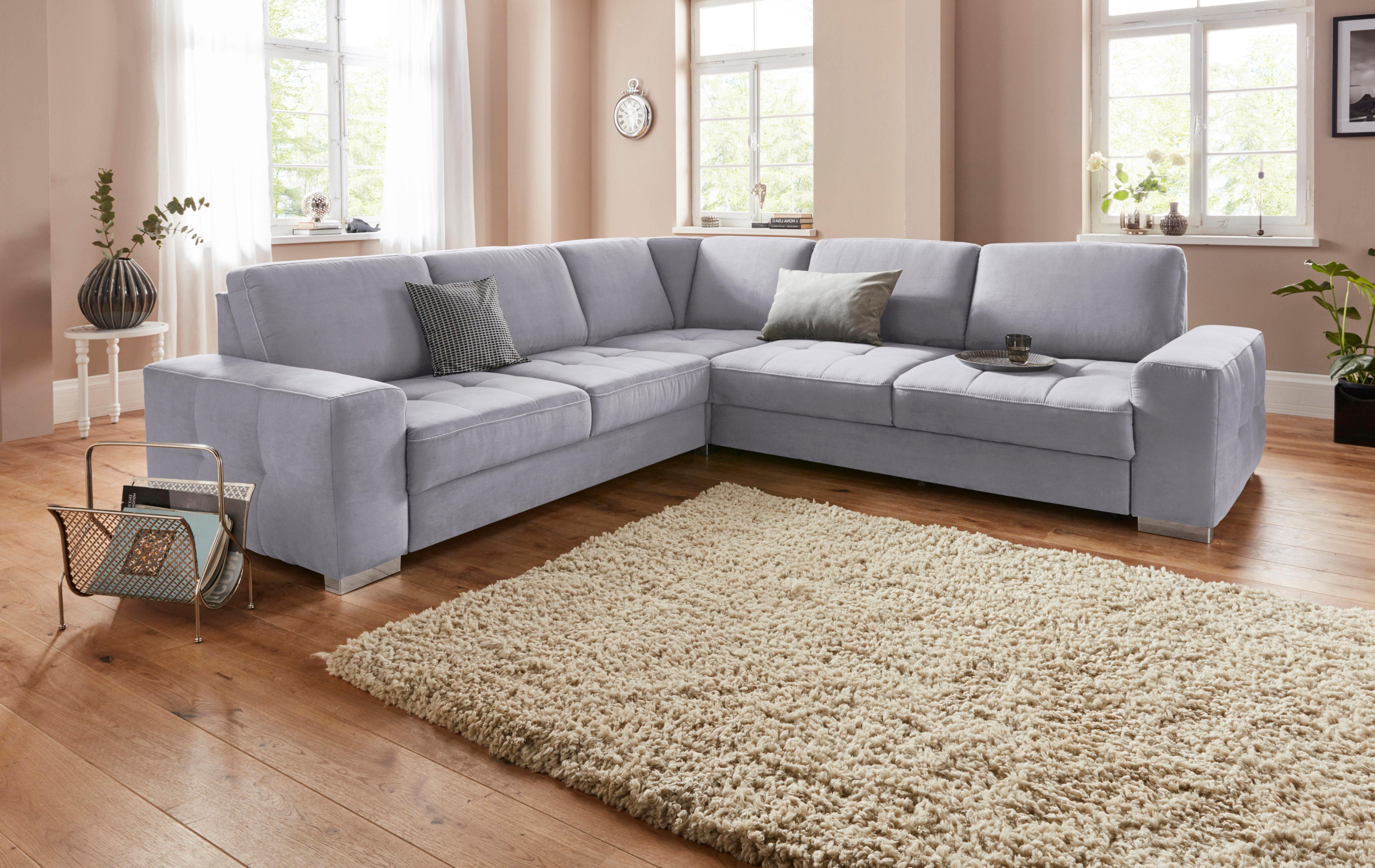 sit&more Ecksofa Santorini L-Form, mit Federkern günstig online kaufen