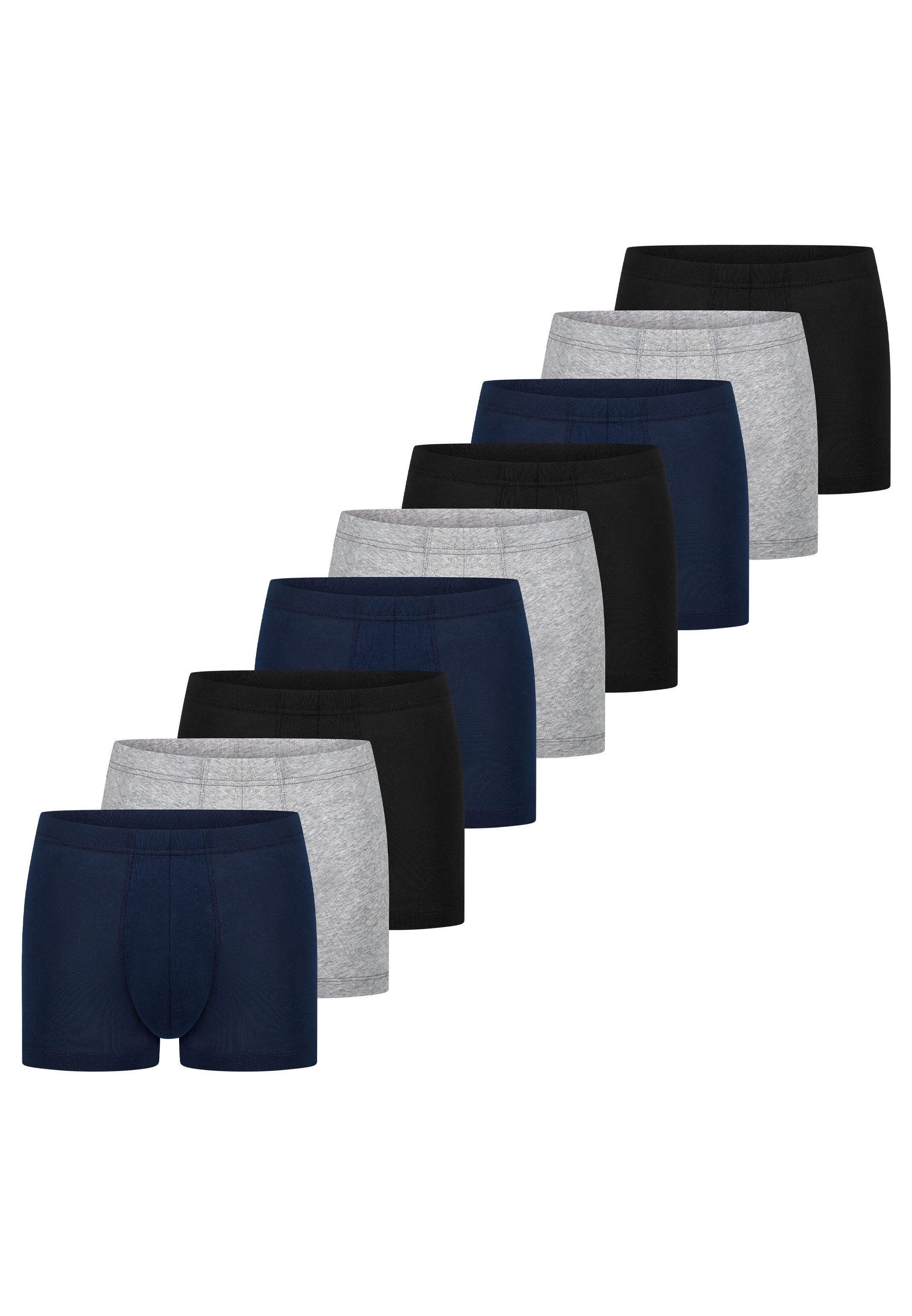 Retro Boxer 9er Pack 95/5 Essentials - Organic Cotton