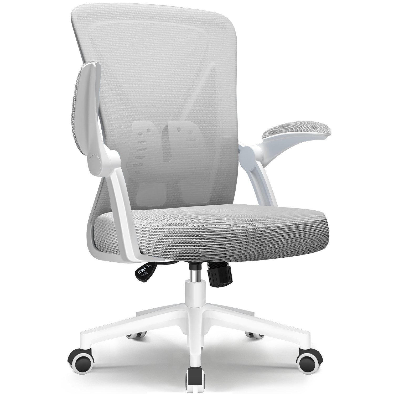Adormii Bürostuhl Bürostuhl mit klappbaren Armlehnen,Ergonomischer günstig online kaufen