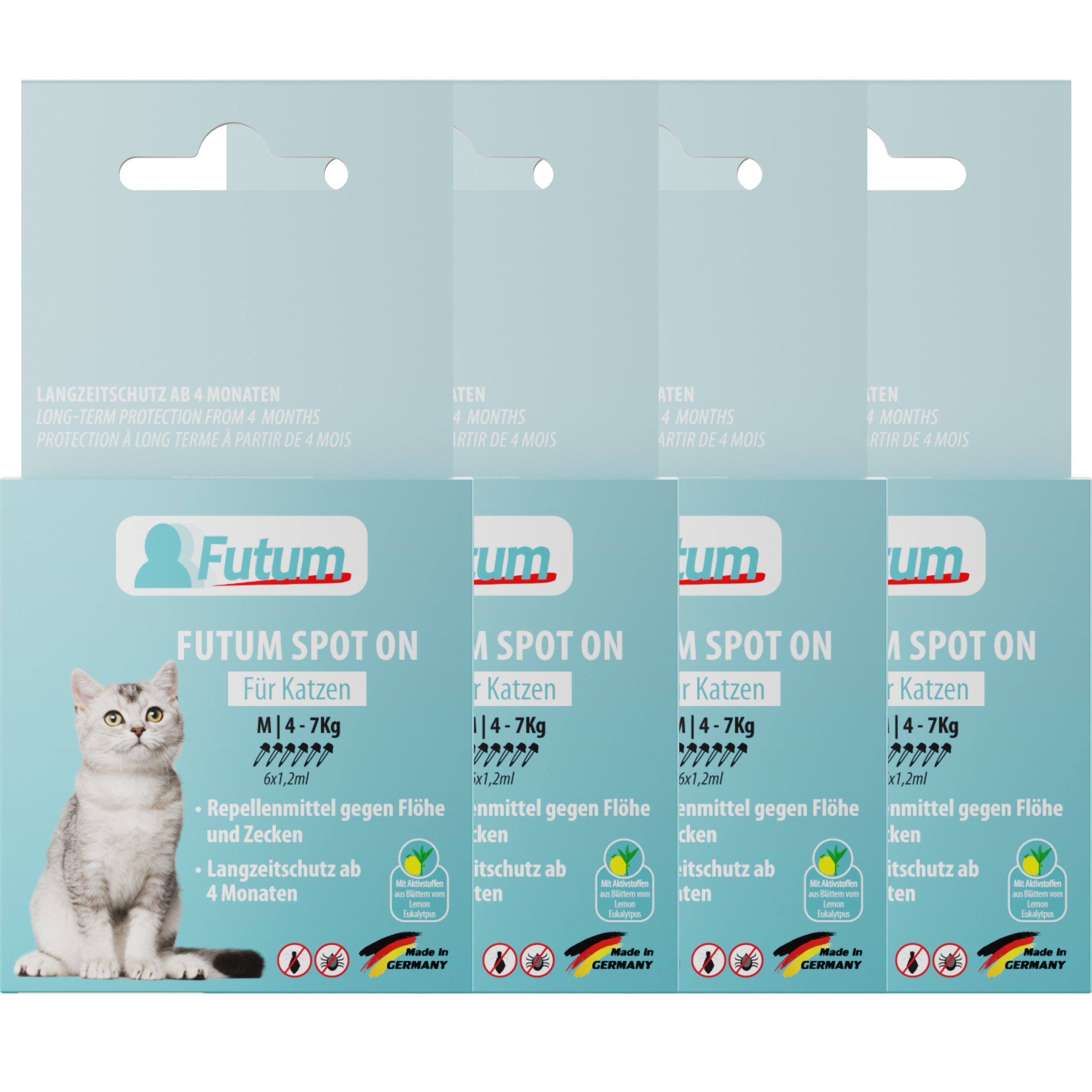 Zeckenschutzmittel Spot on für Katzen