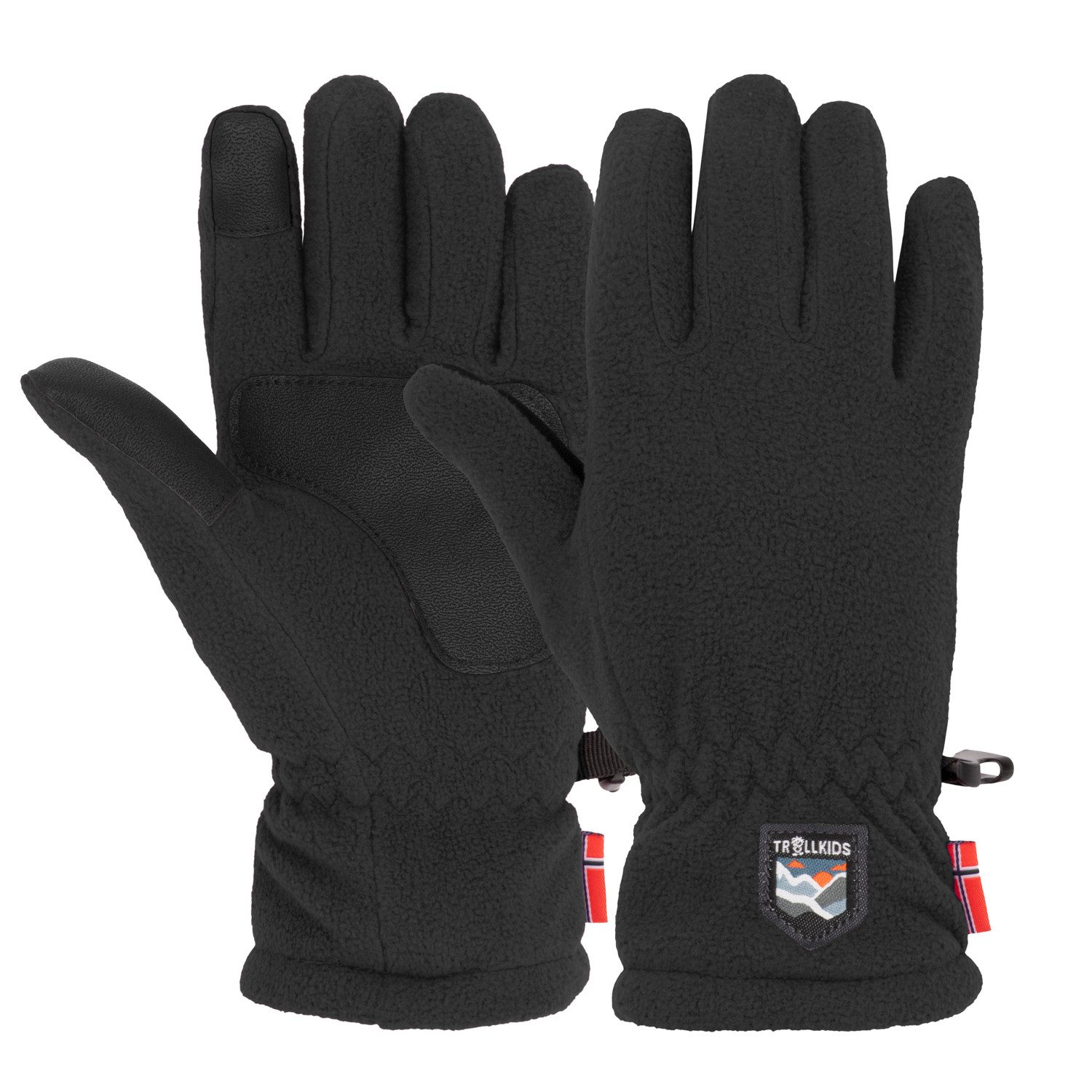 TROLLKIDS Fleecehandschuhe KIDS EIKEDALEN GLOVE mit Touchscreen-Fingerspitzen, aus Fleece