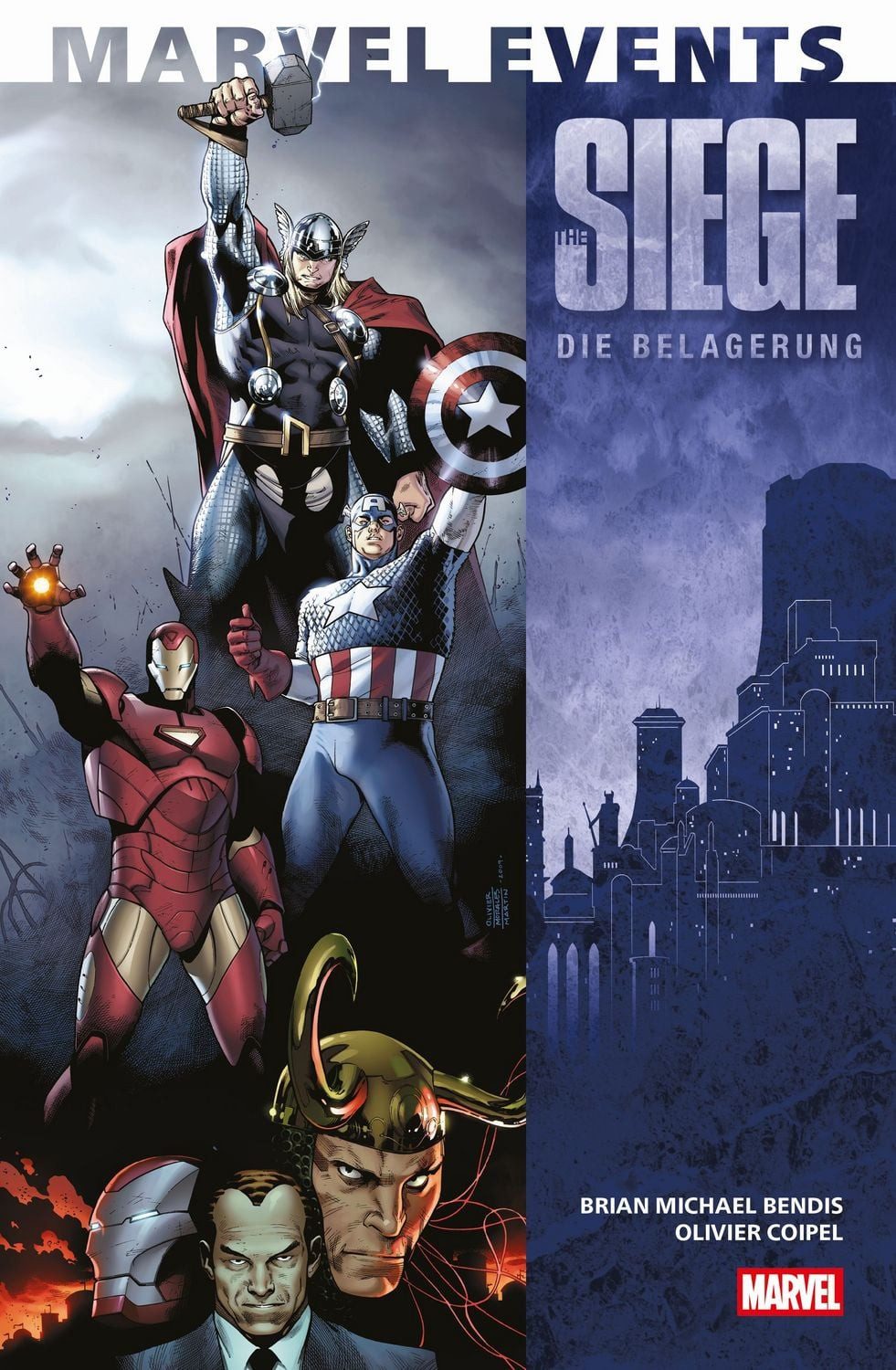 Marvel Events: The Siege - Die Belagerung / Brian Michael Bendis, Michael Lark, Lucio Parrillo