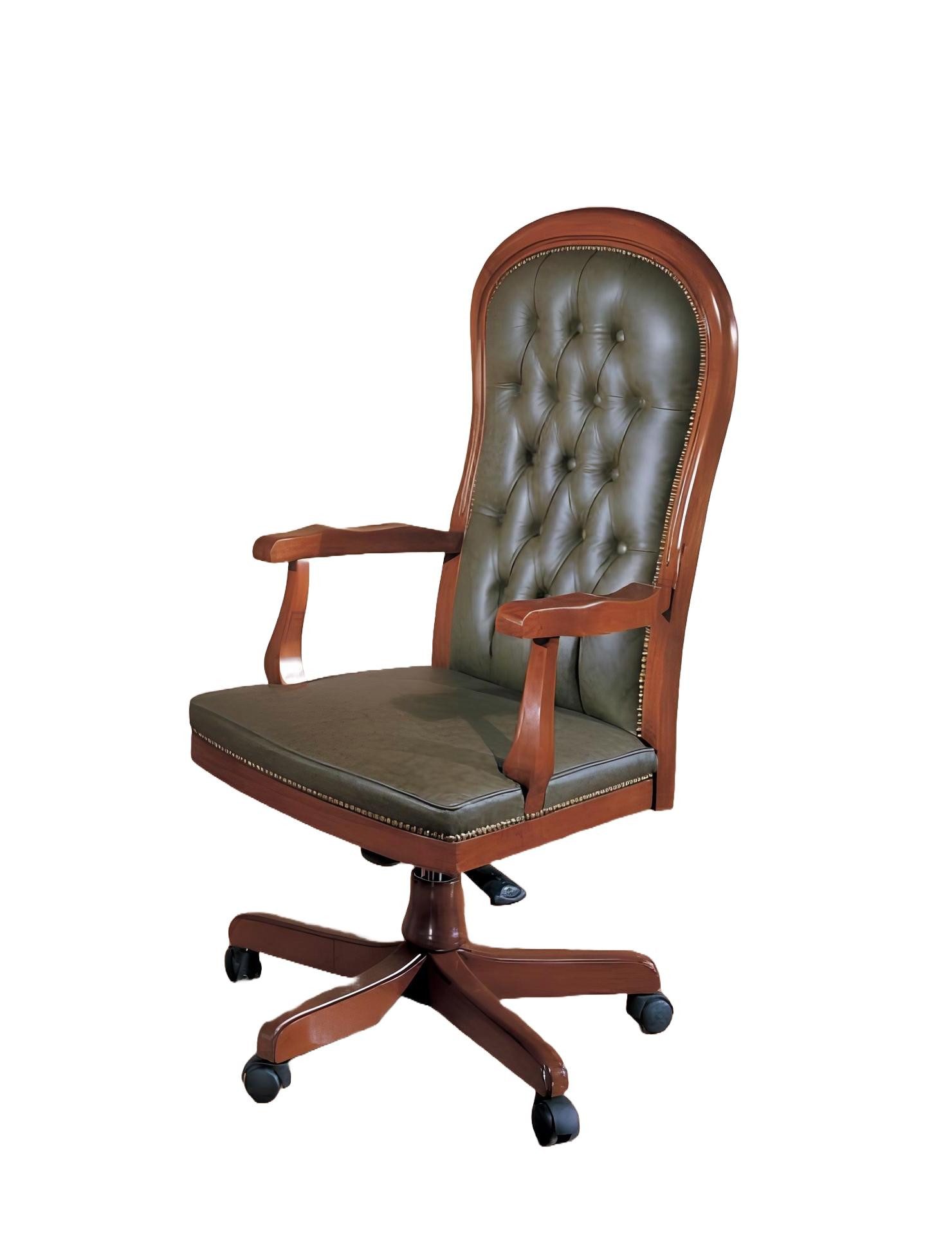 Xlmoebel Sessel Bürostuhl Elisa - Stühle für Chefsessel und Büroausstattung, Drehstuhl (1-St., Sessel), Hergestellt in Europa