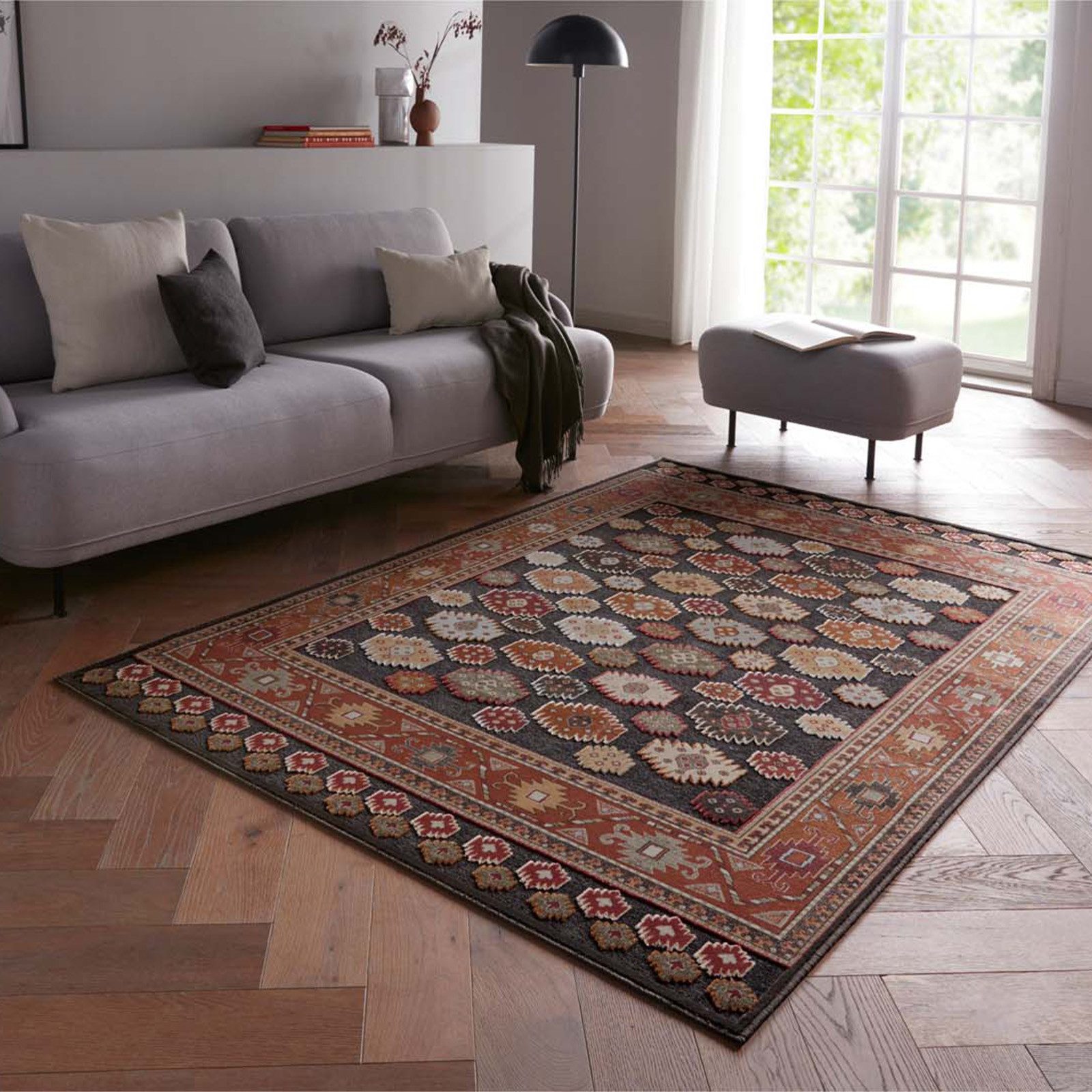 TaraCarpet Teppich Moderner Orientteppich Farah Kelim, rechteckig, Höhe: 6 günstig online kaufen